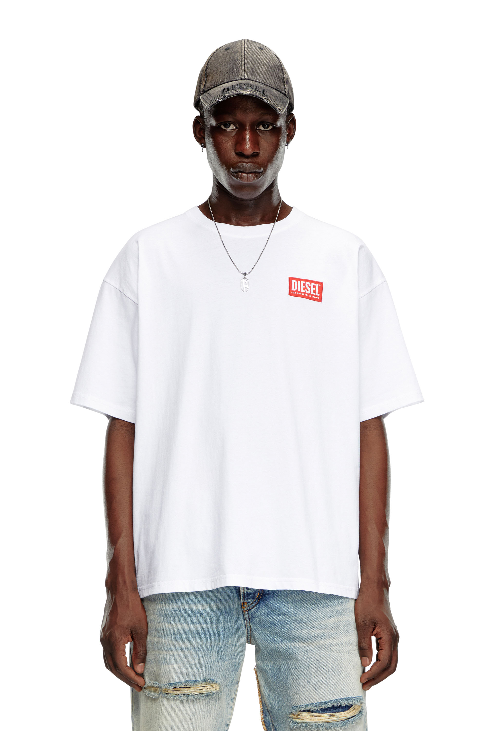 Diesel - T-BOXT-LAB, White - Image 1