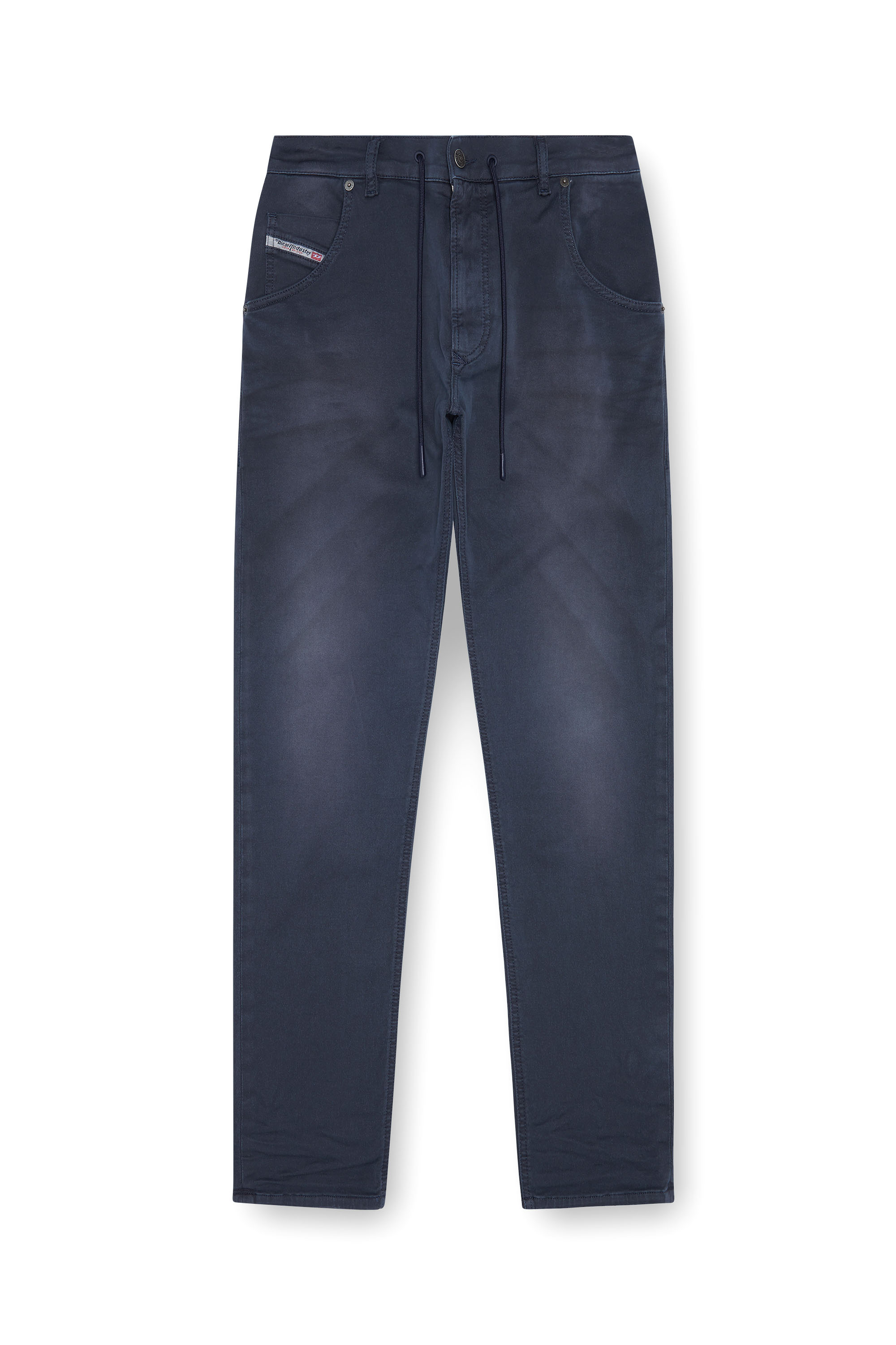 Diesel - Man's Tapered 2030 D-Krooley Joggjeans® 0670M, Dark Blue - 3