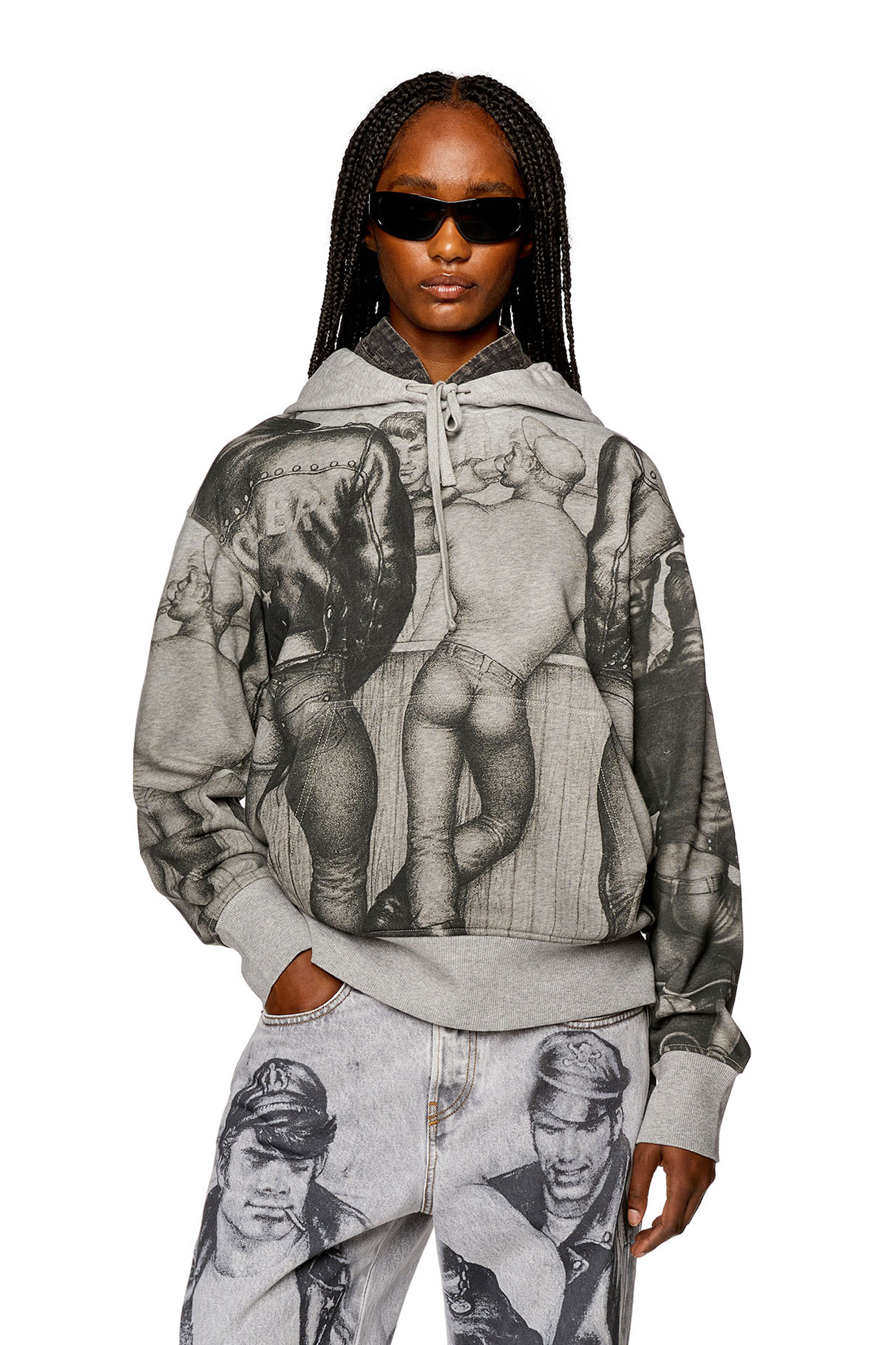 Diesel - PR-S-MACS-HOOD, Grey - Image 1