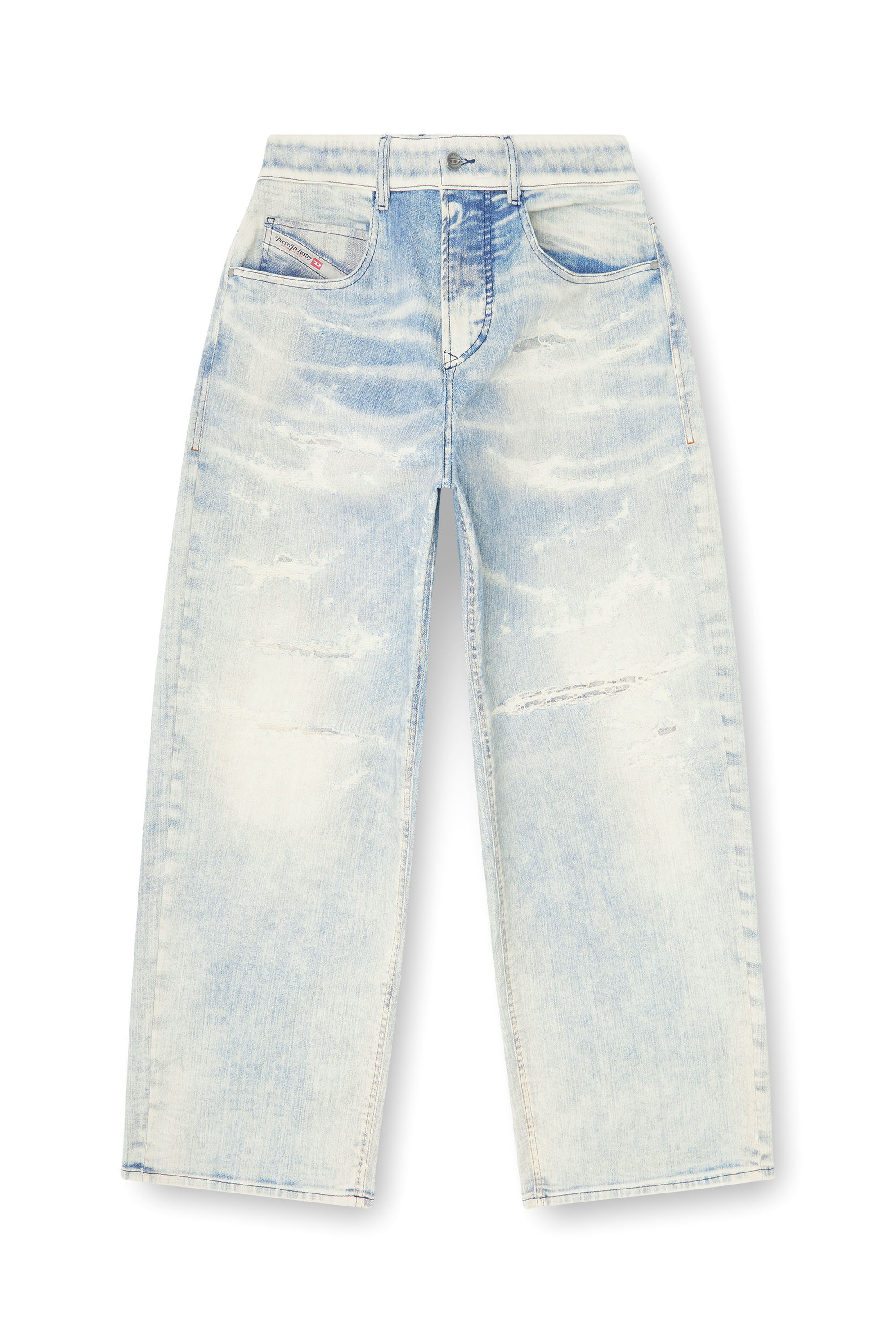 Diesel - Unisex's Relaxed 2097 D-Enim-M Joggjeans&reg; 068XM, Light Blue - 6