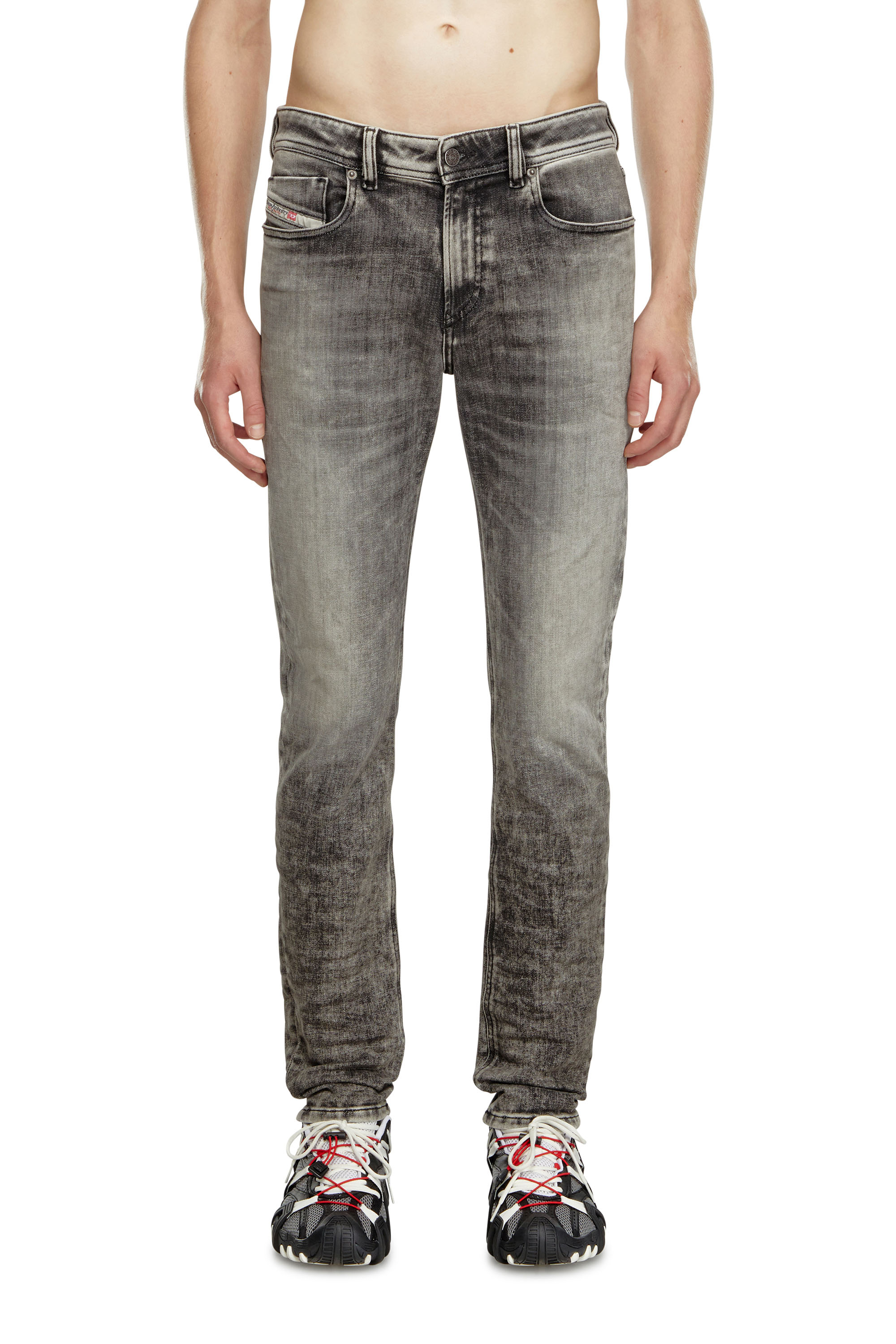 Diesel - Man Skinny Jeans 1979 Sleenker 09J28, Grey - Image 2