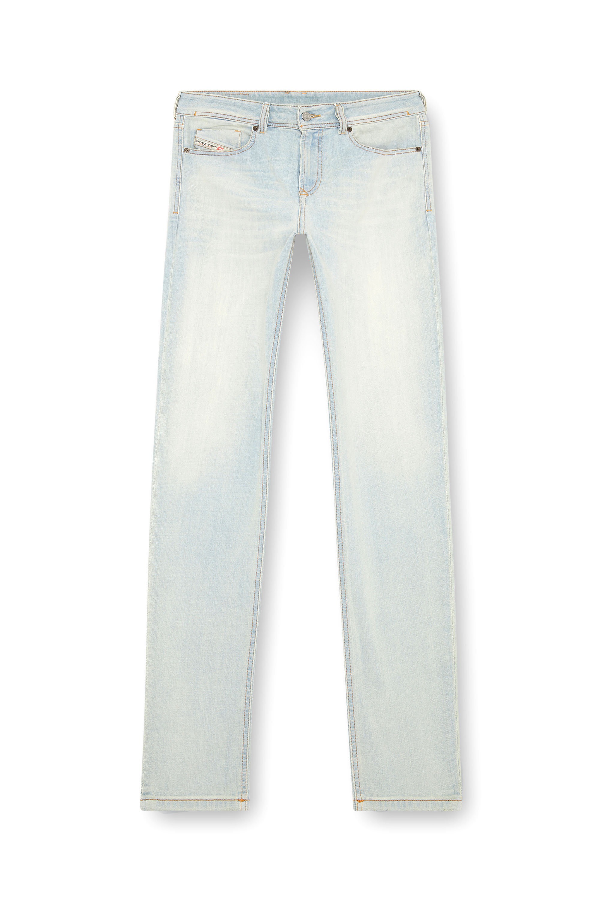 Diesel - Man Skinny Jeans 1979 Sleenker 09J19, Light Blue - Image 3