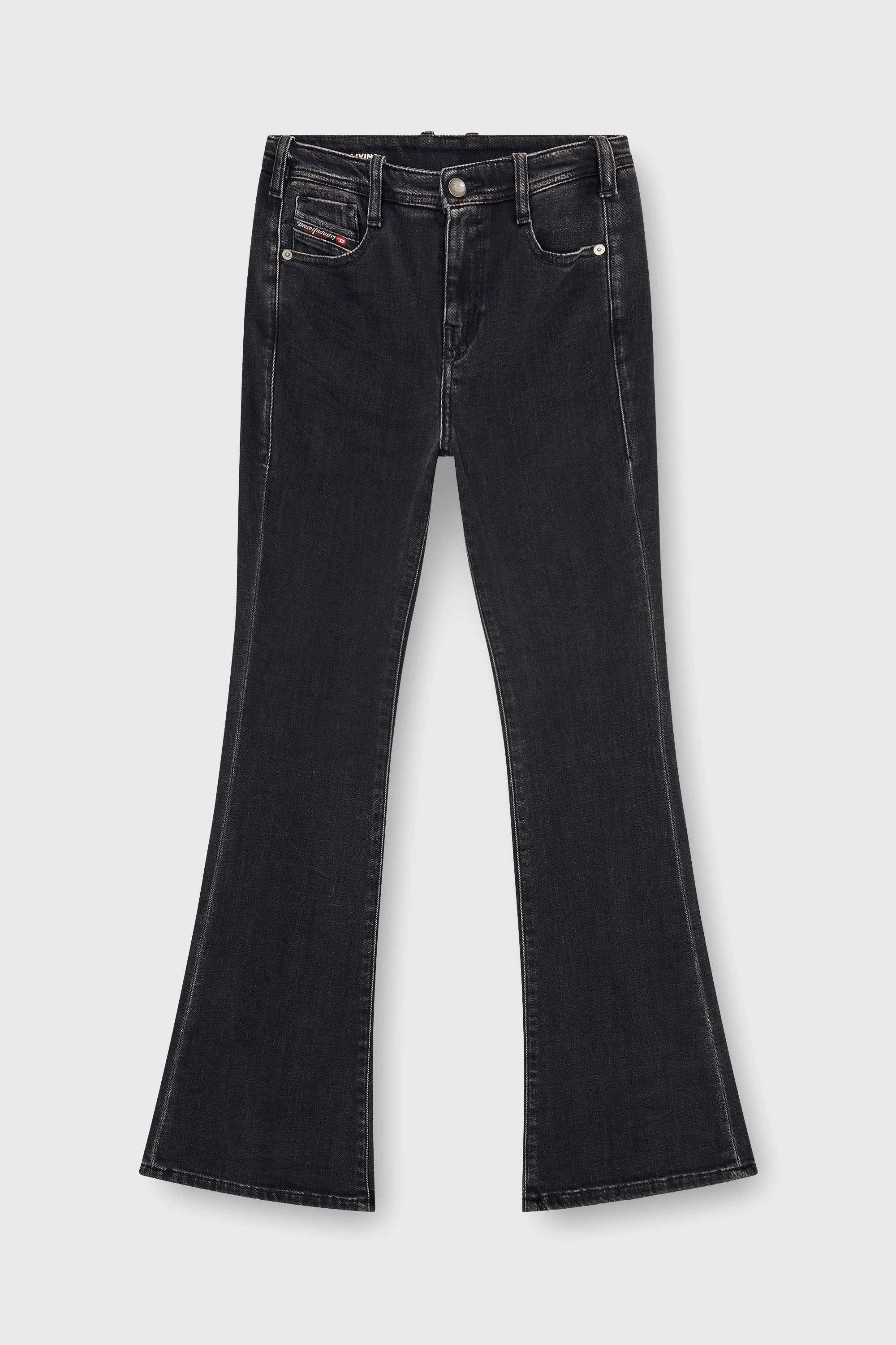 Diesel - Woman's Bootcut Jeans 1969 D-Ebbey 09P75, Black/Dark grey - 6