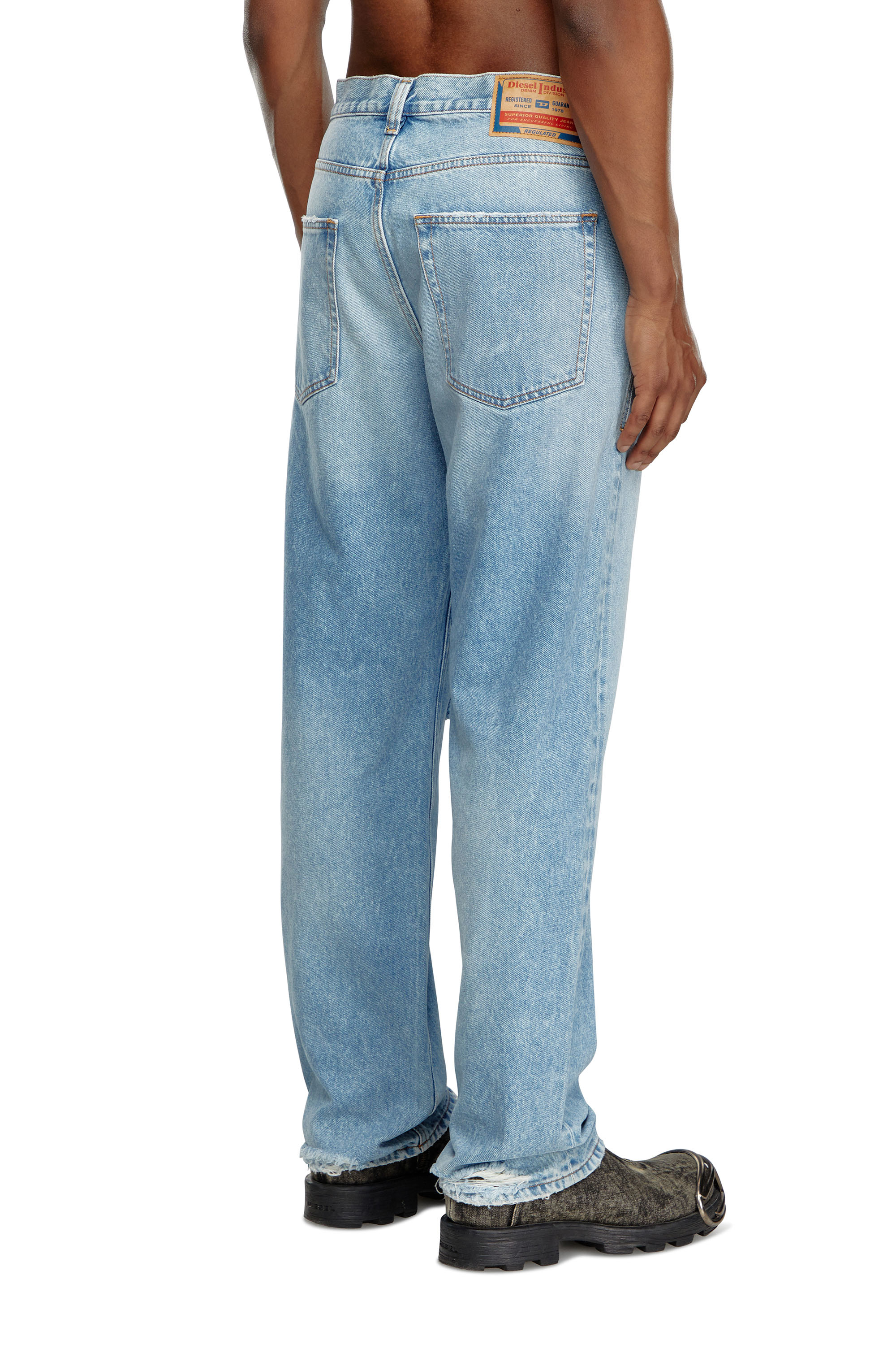 Diesel - Man's Regular Jeans 2010 D-Macs 09J80, Light Blue - 2