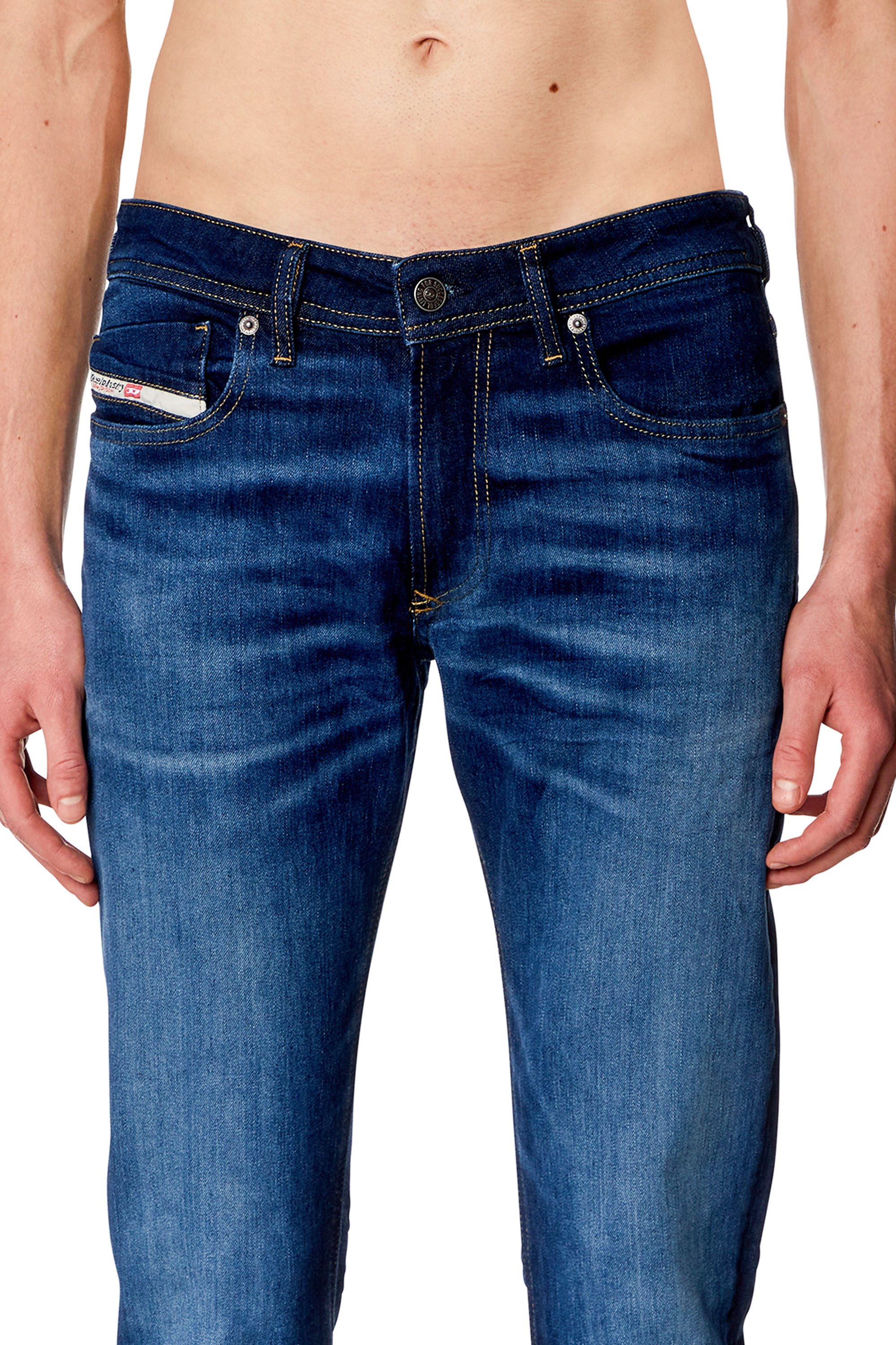 Diesel - Man Skinny Jeans 1979 Sleenker 0PFAV, Dark Blue - Image 4