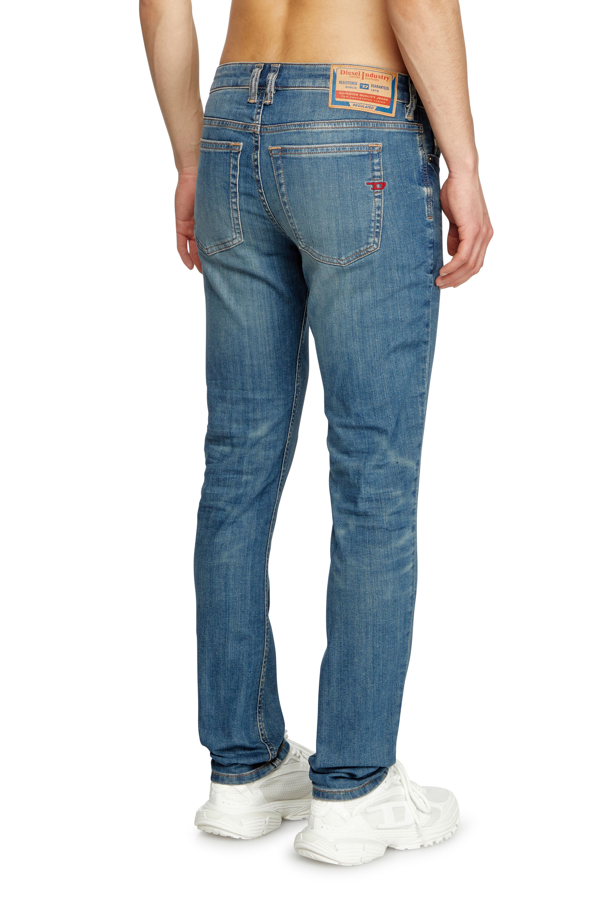 Skinny Jeans 1979 Sleenker 0BMBT, Medium blue Diesel - Man's Skinny Jeans 1979 Sleenker 0BMBT, Medium blue - 4