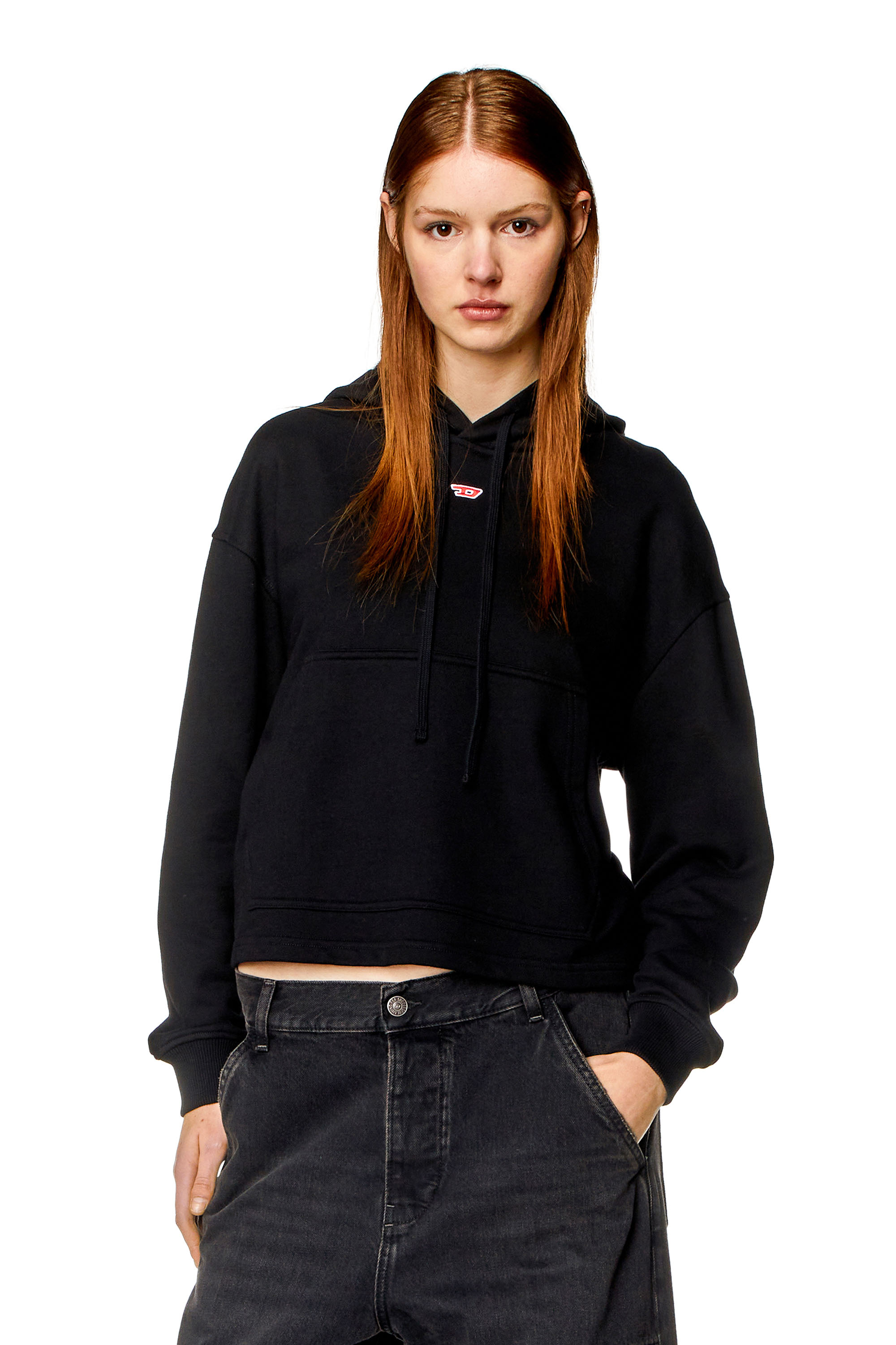 Diesel - F-JARAL-HOOD-D, Black - Image 1
