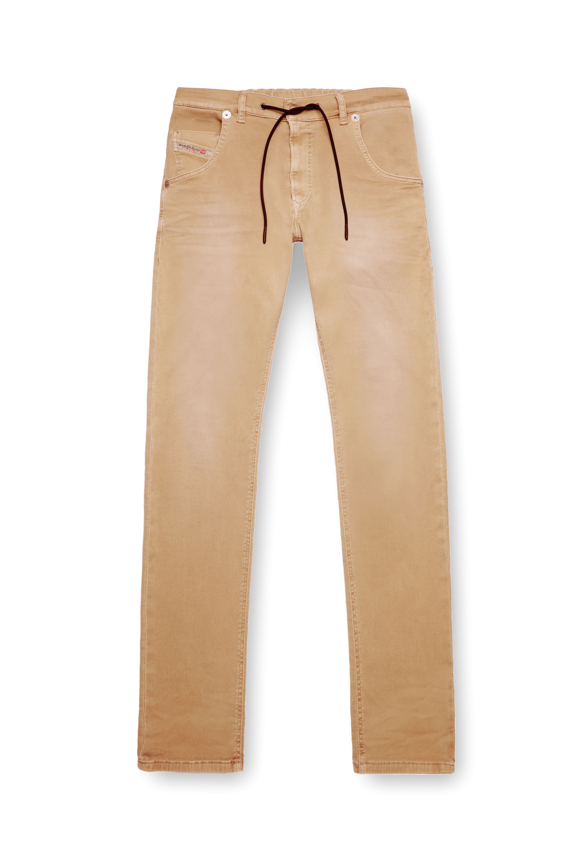 Diesel - Man's Tapered 2030 D-Krooley Joggjeans® 0670M, Beige - 6