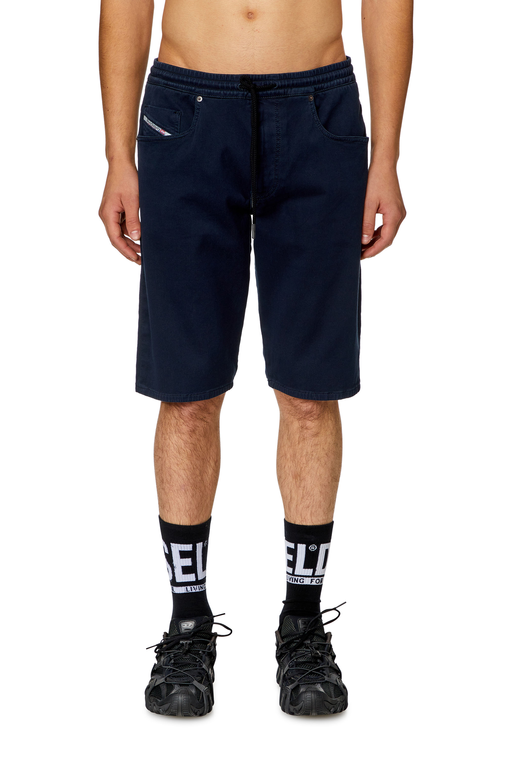 Diesel - 2033 D-KROOLEY-SHORT JOGG, Dark Blue - Image 1