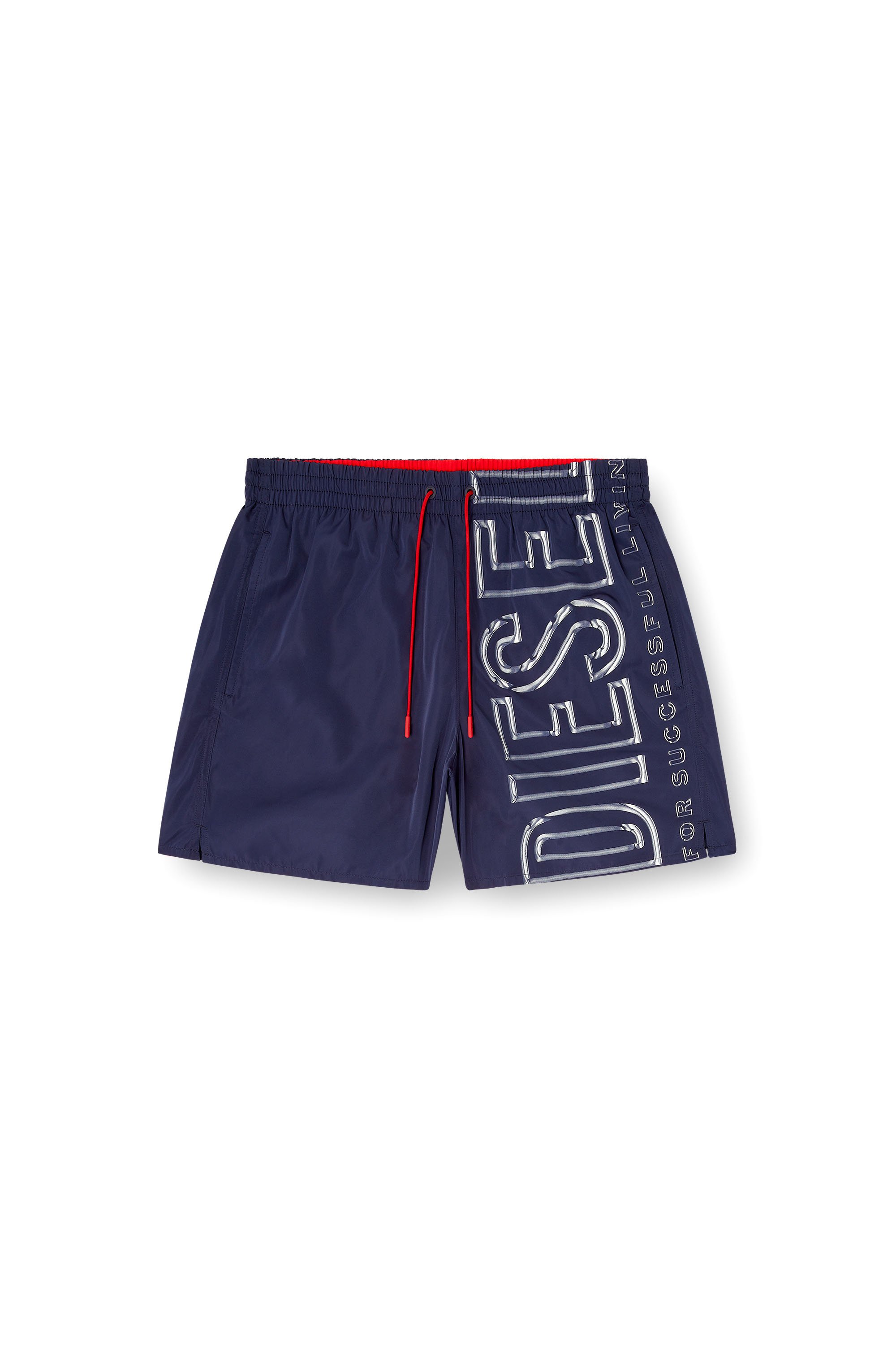 Diesel - SOCCER-41-D-CORE, Man's Swim shorts with oversized logo print in null - 4
