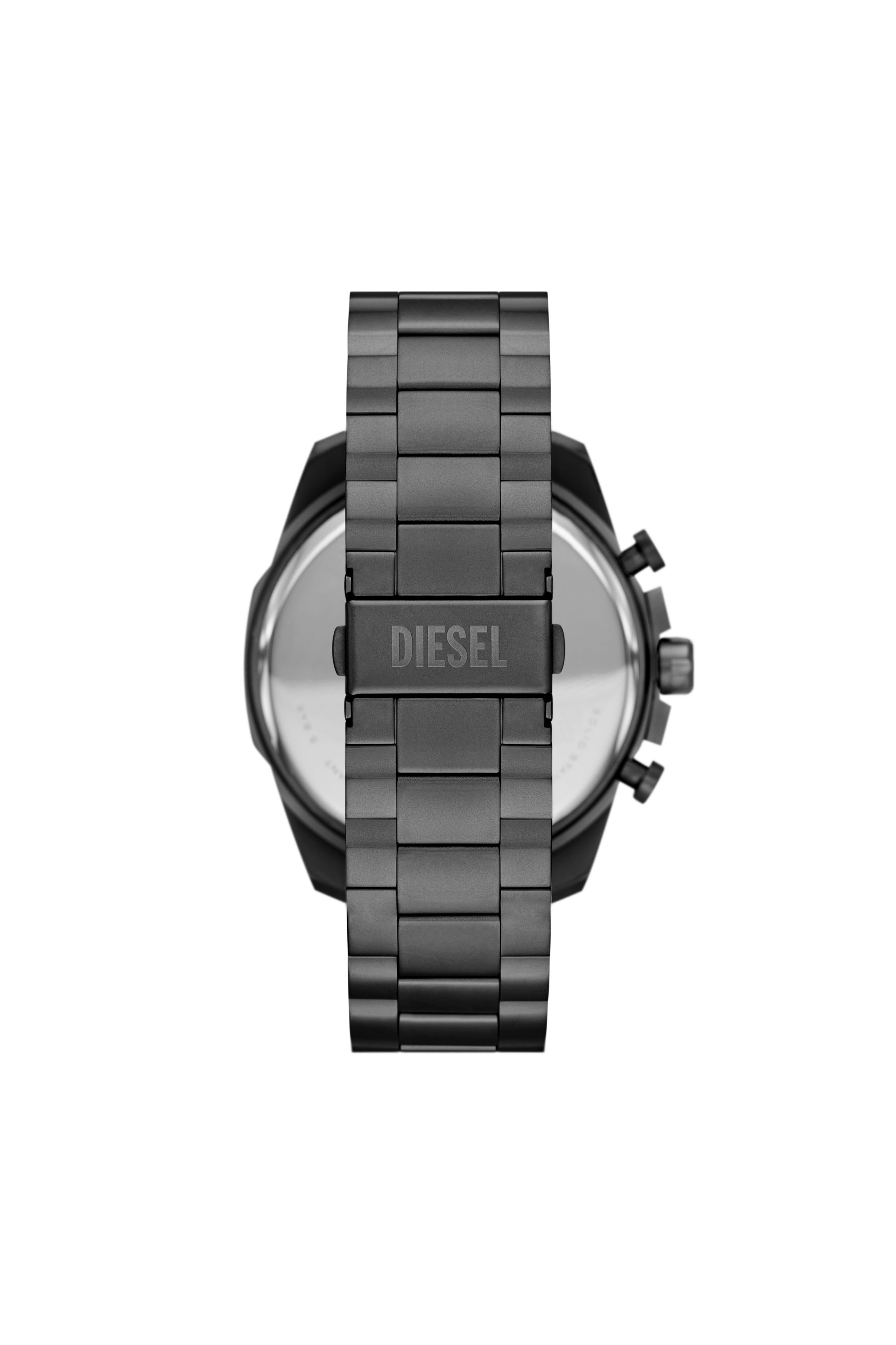 Diesel - DZ4676, Man's Mega Chief Slim stainless steel watch in Dark grey - 3