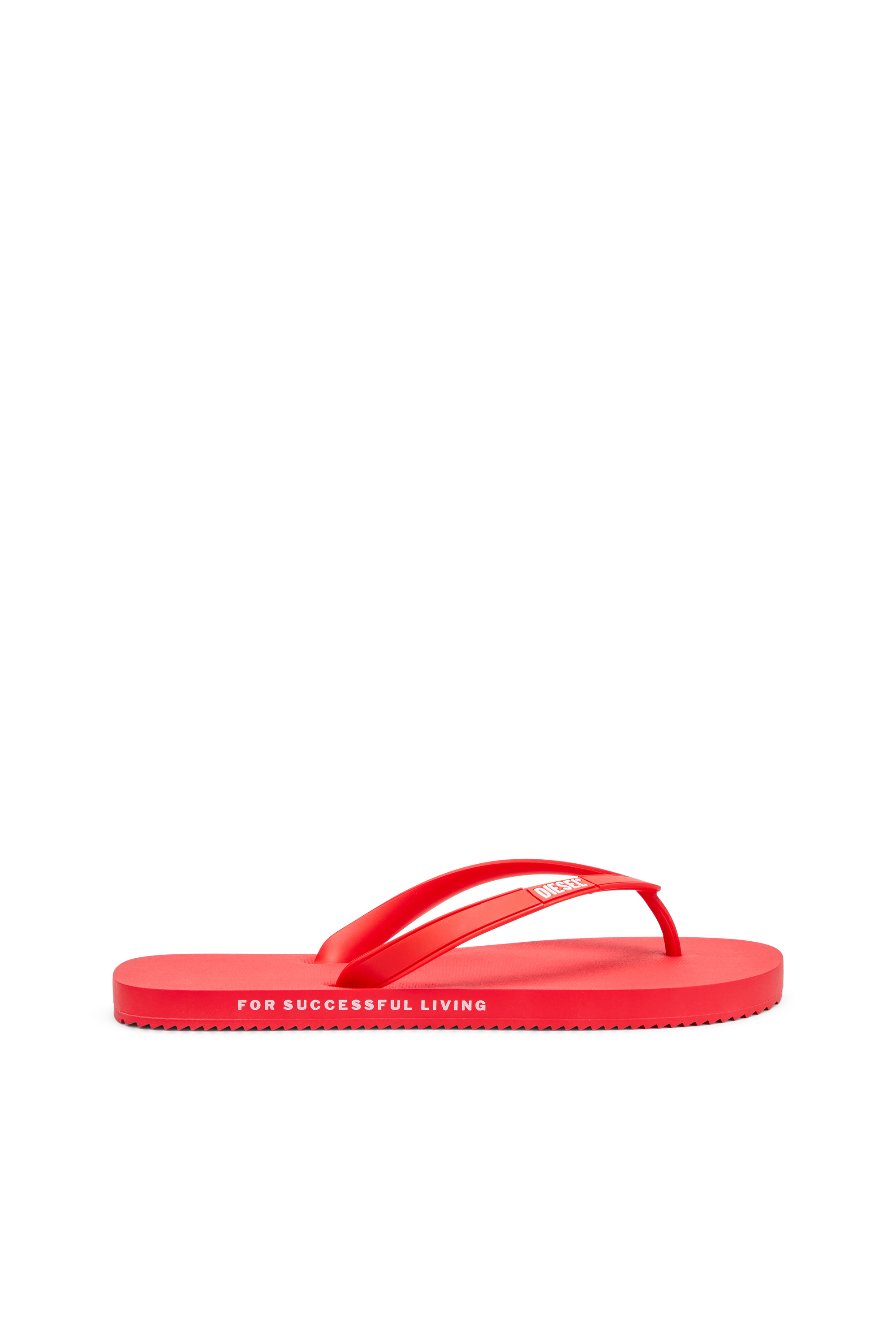 Diesel - SA-RIO, Man's Sa-Rio-Rubber flip-flops in Red - 1