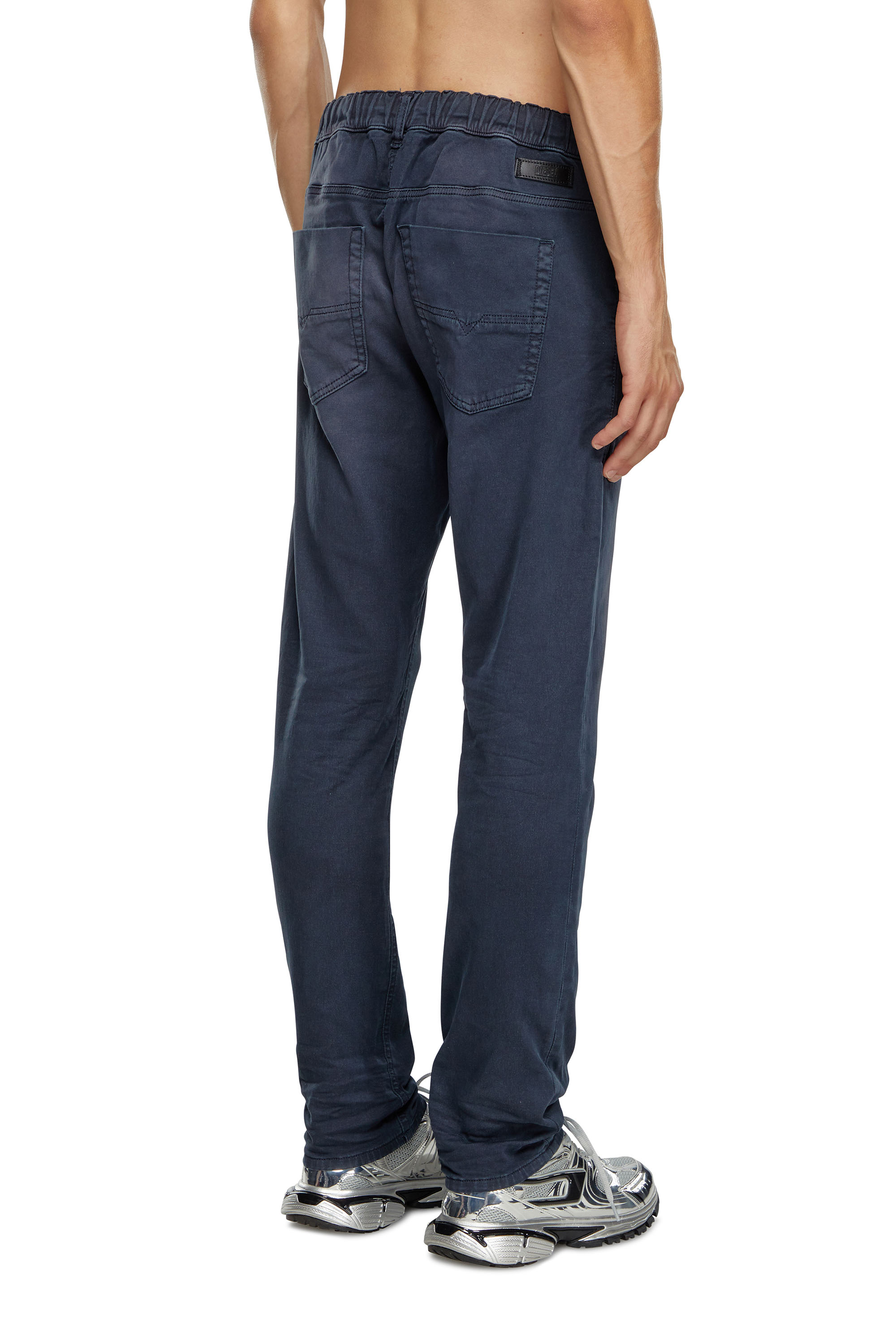 Diesel - Man's Tapered 2030 D-Krooley Joggjeans® 0670M, Dark Blue - 3