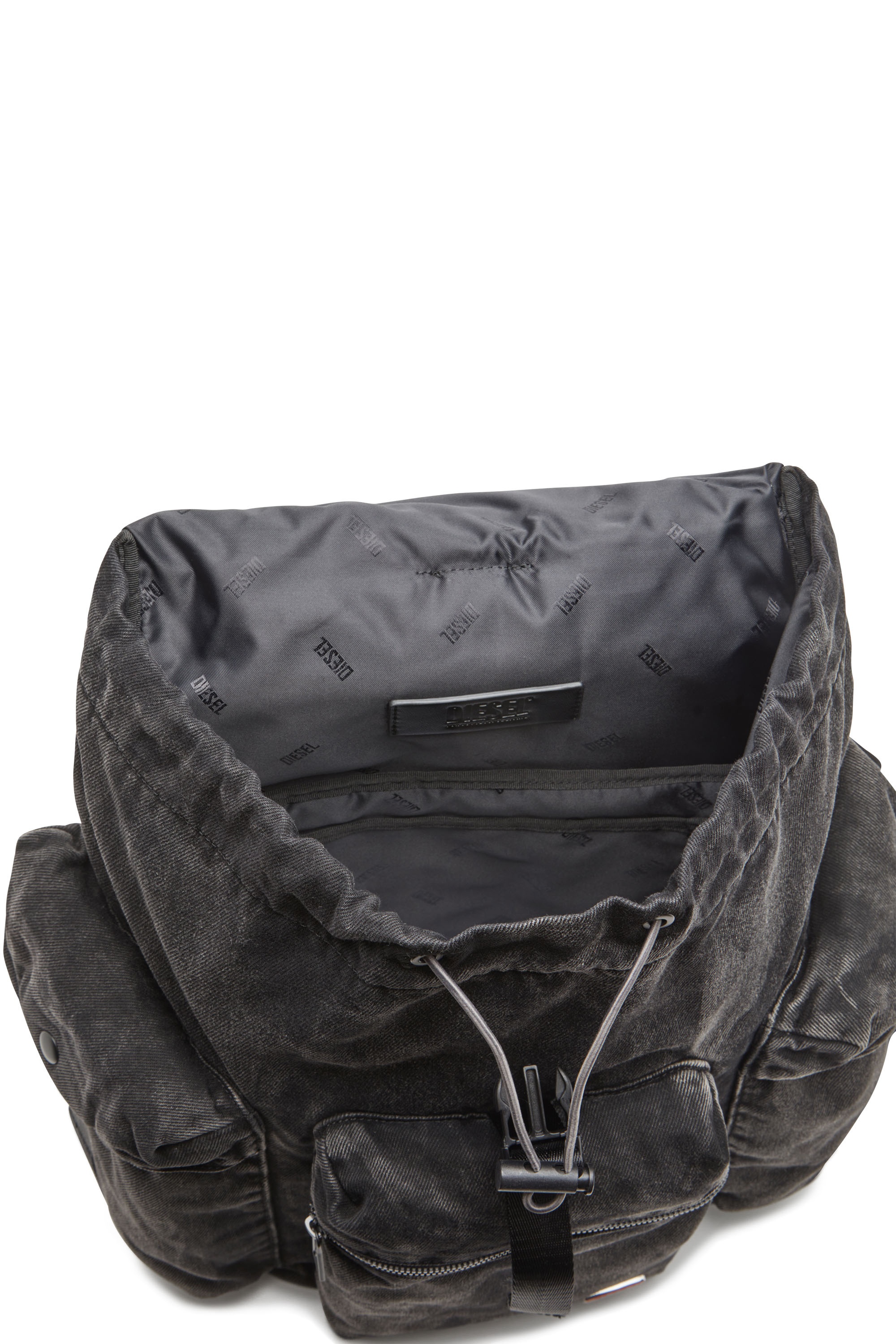 Diesel - UTLT BACKPACK, Black - Image 4