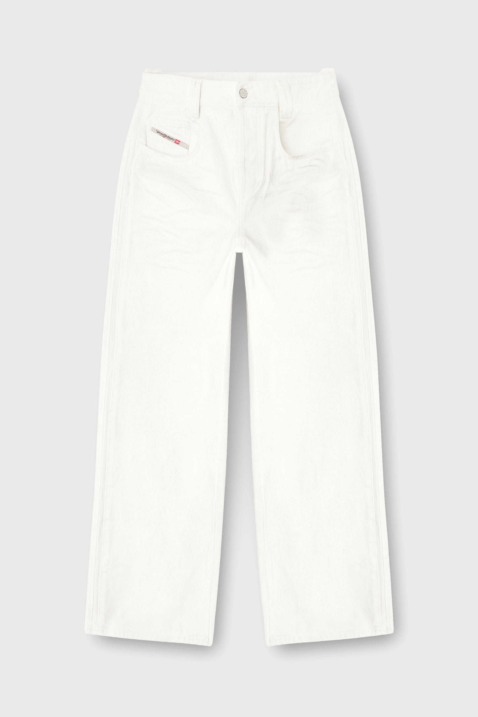 Diesel - Unisex's Relaxed Jeans 1982 D-Hakou 007GG, White - 2
