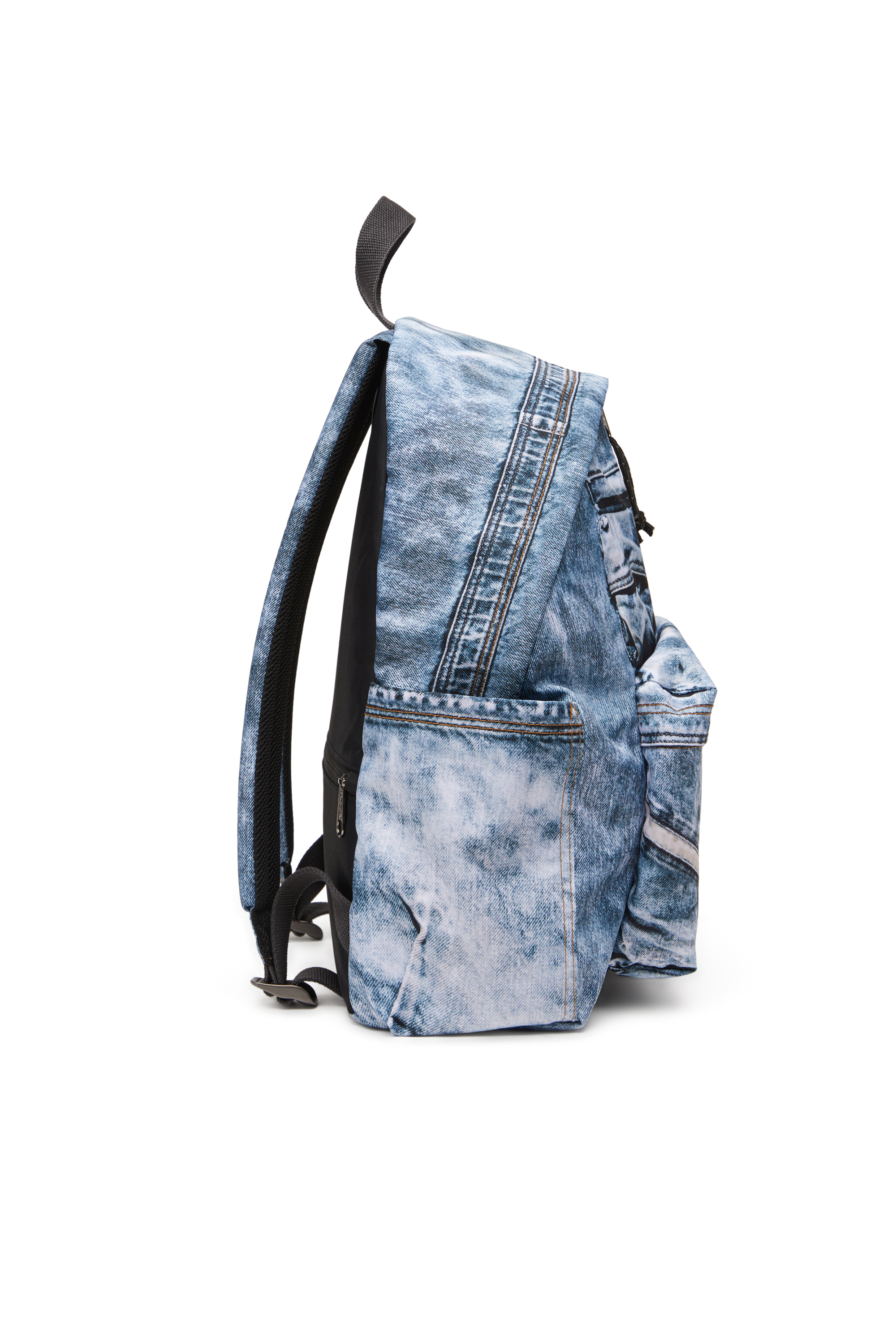 Diesel - DIESEL DAY PAK'R, Unisex's Backpack in trompe l'oeil denim in Blue - 4