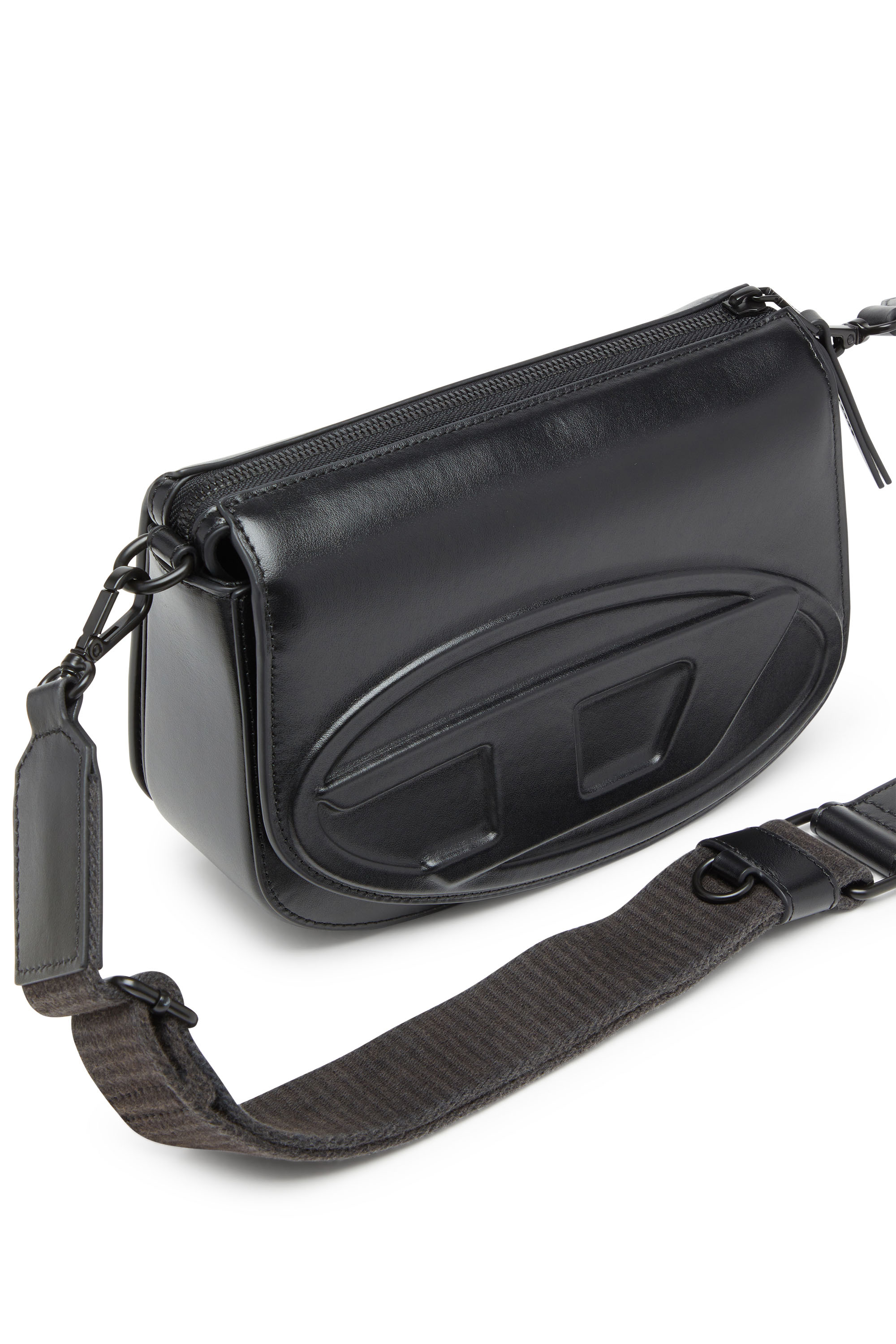 【カジュアル×クール】DIESEL 1DR-Camera ショルダーバッグ Women's 1DR-Camera bag in eel-effect leather | Brown | Diesel