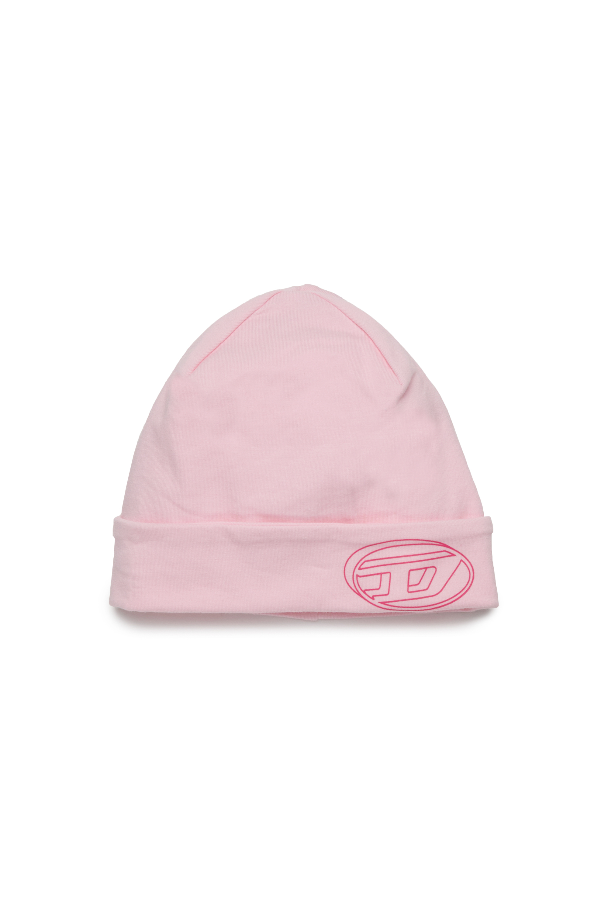 Diesel - FADDIL-NB, Unisex's Cotton cap with logo in Pink - 1