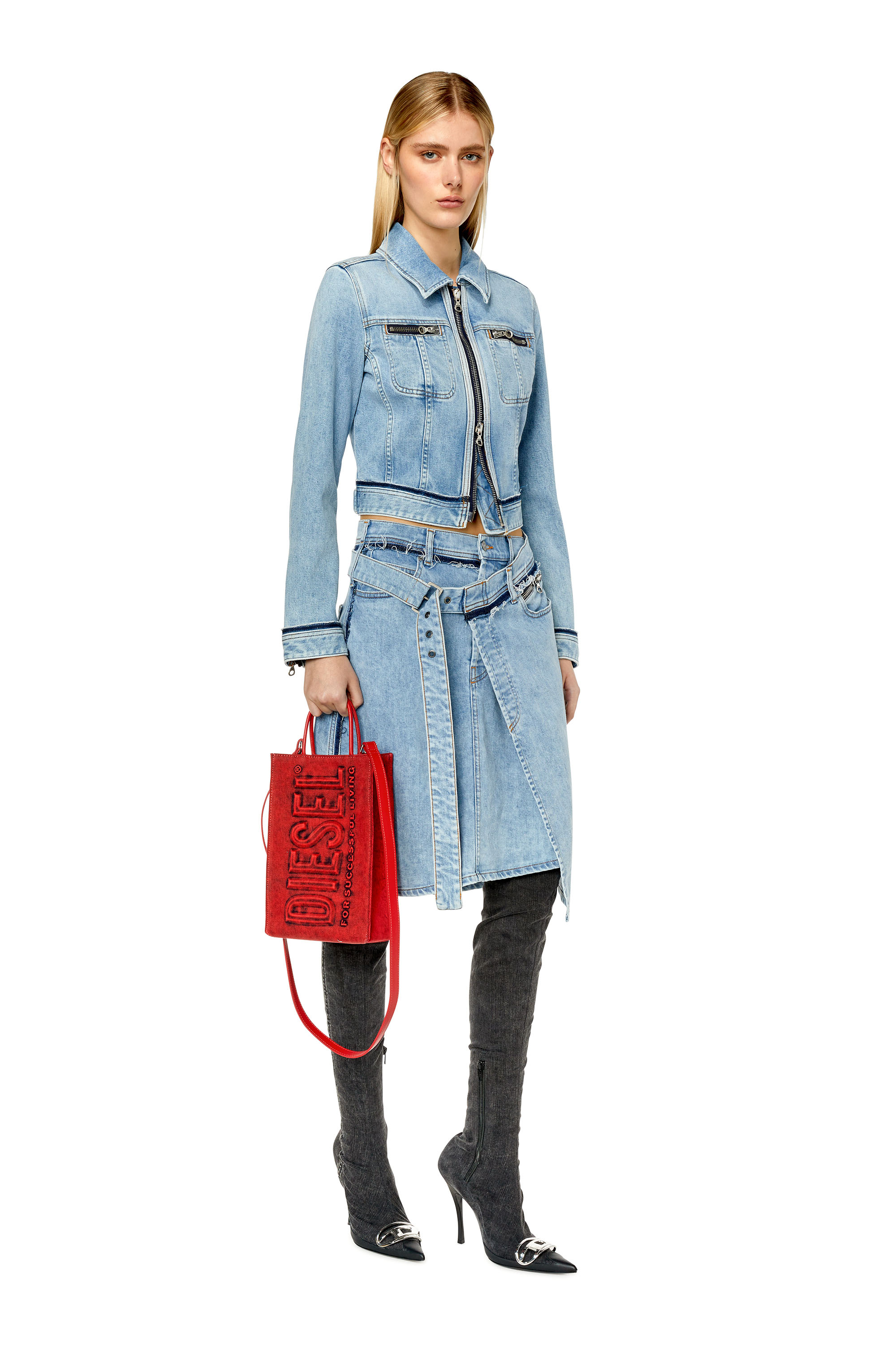 Diesel - DE-PENDENCE-MID, Light Blue - Image 5