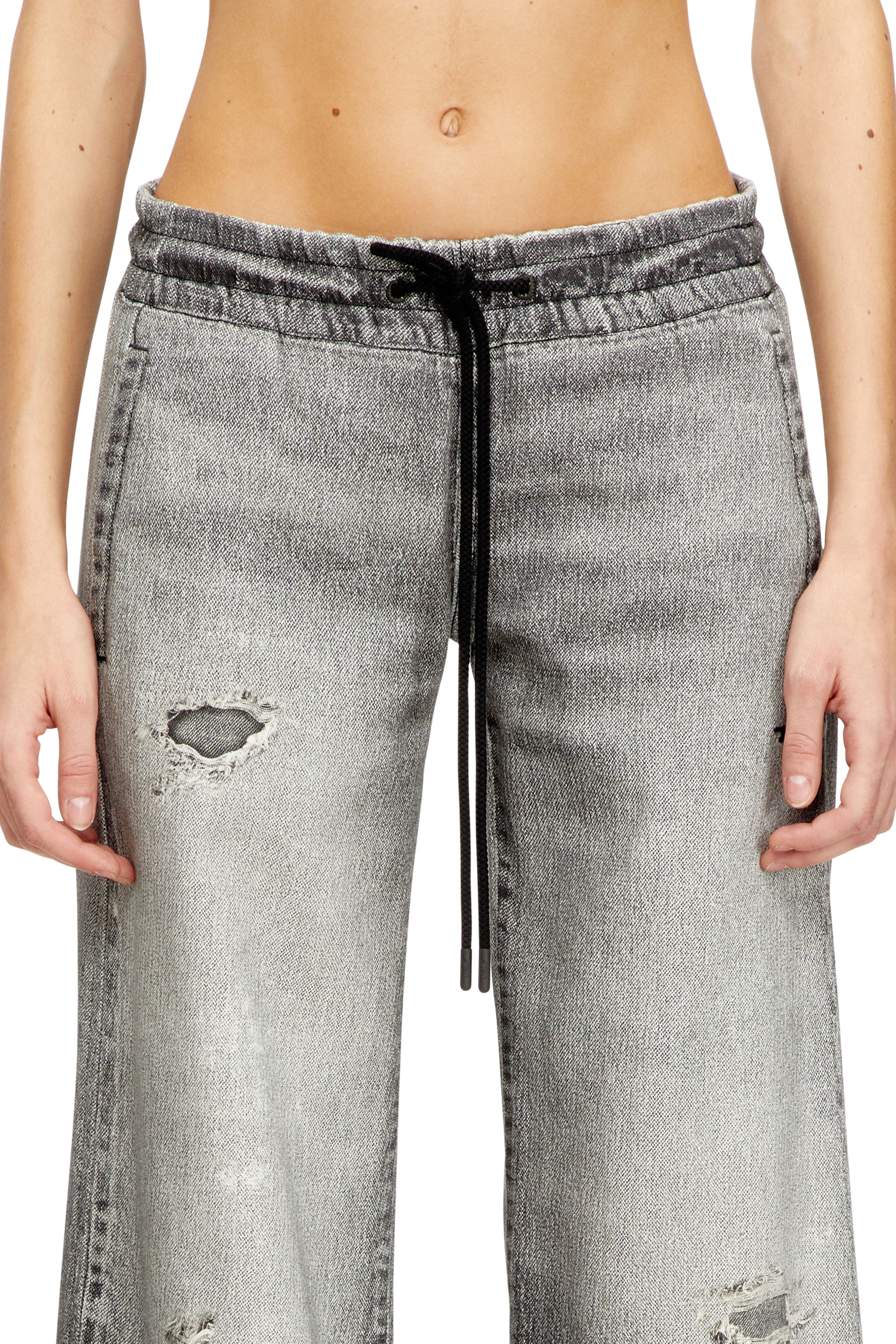 Diesel - Woman's Relaxed 2078 D-Ainty Joggjeans&reg; 068US, Grey - 5