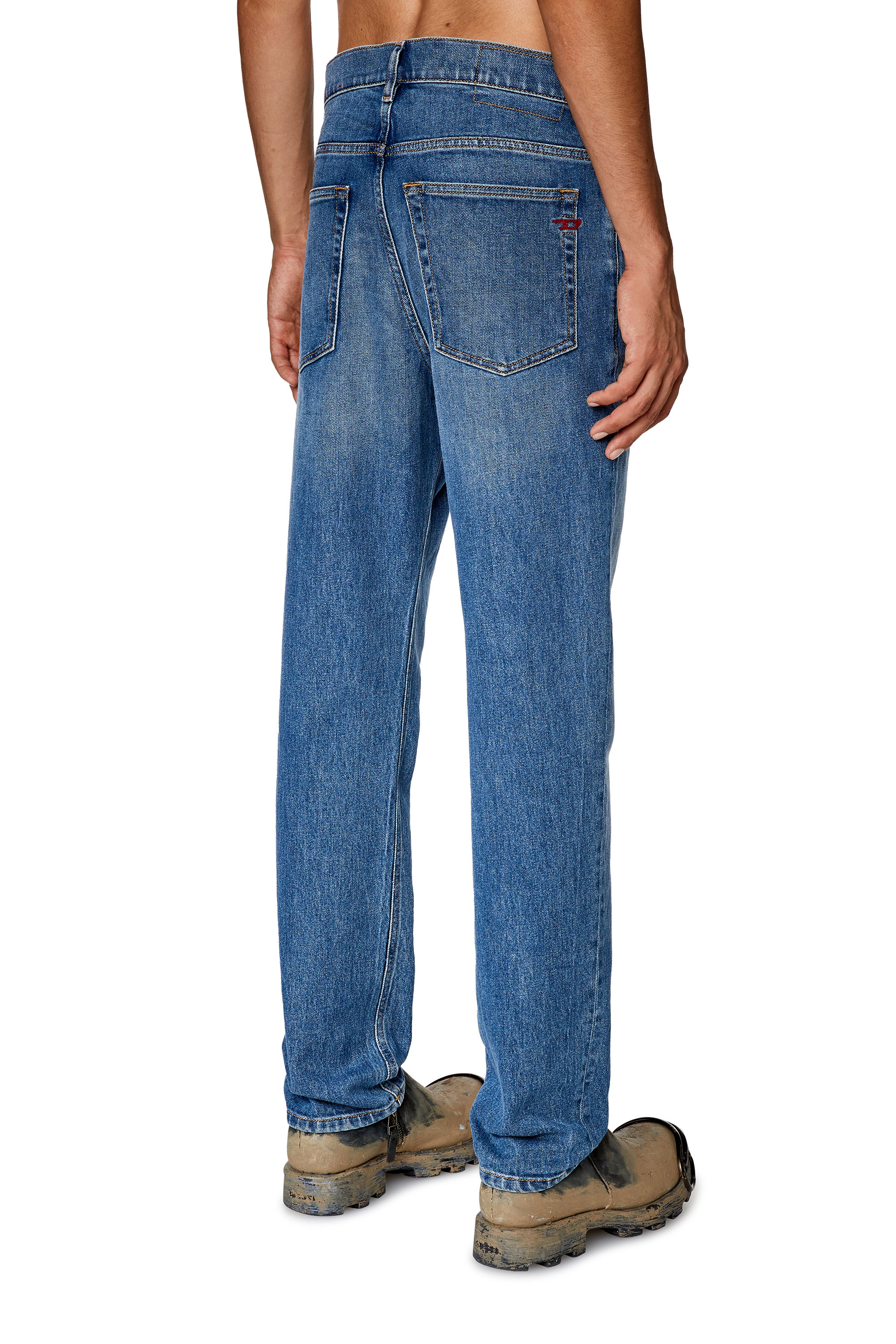 Diesel - Tapered Jeans 2005 D-Fining 09F82, Medium blue - Image 2