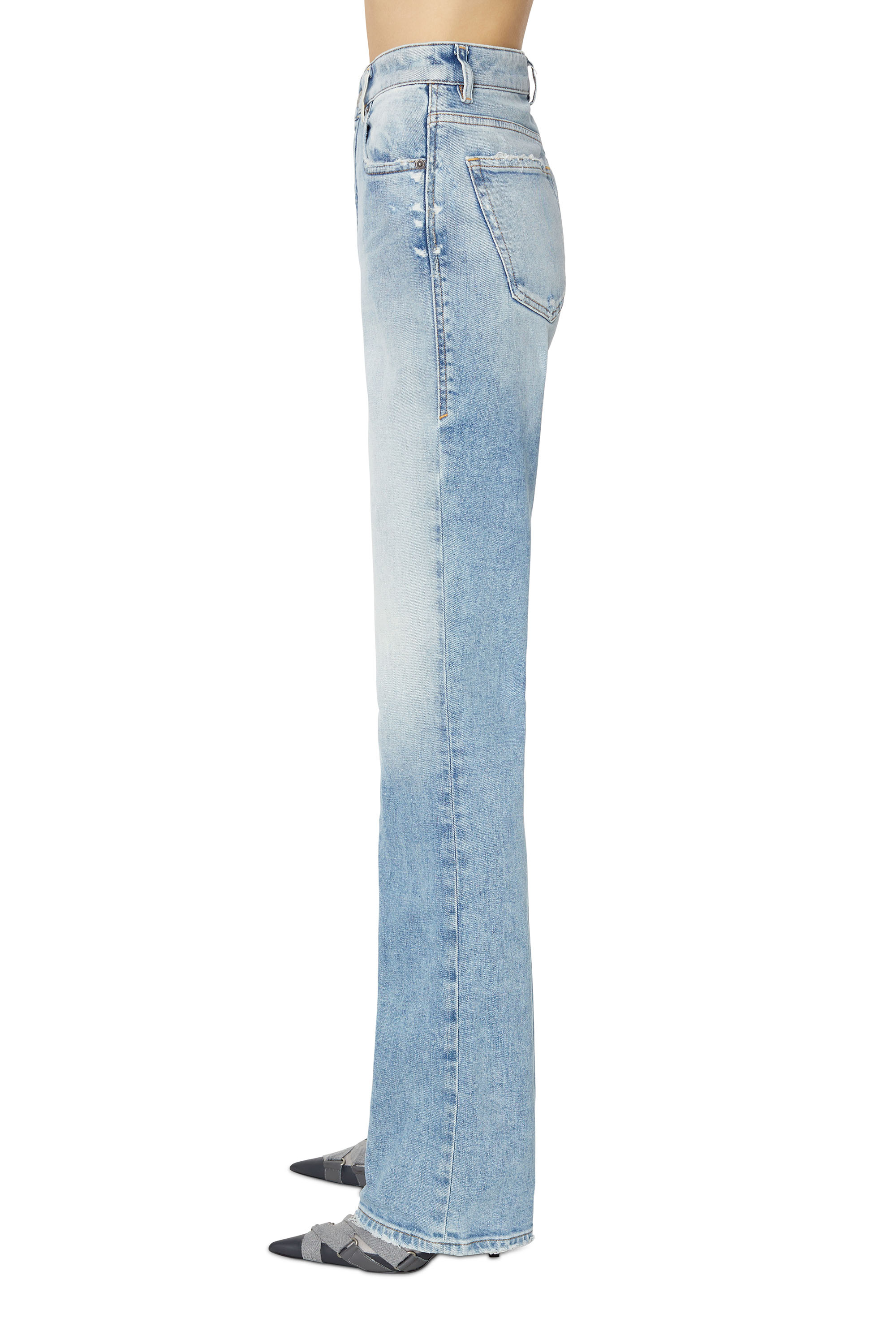 Diesel - Bootcut and Flare Jeans 2003 D-Escription 09E67, Light Blue - Image 5