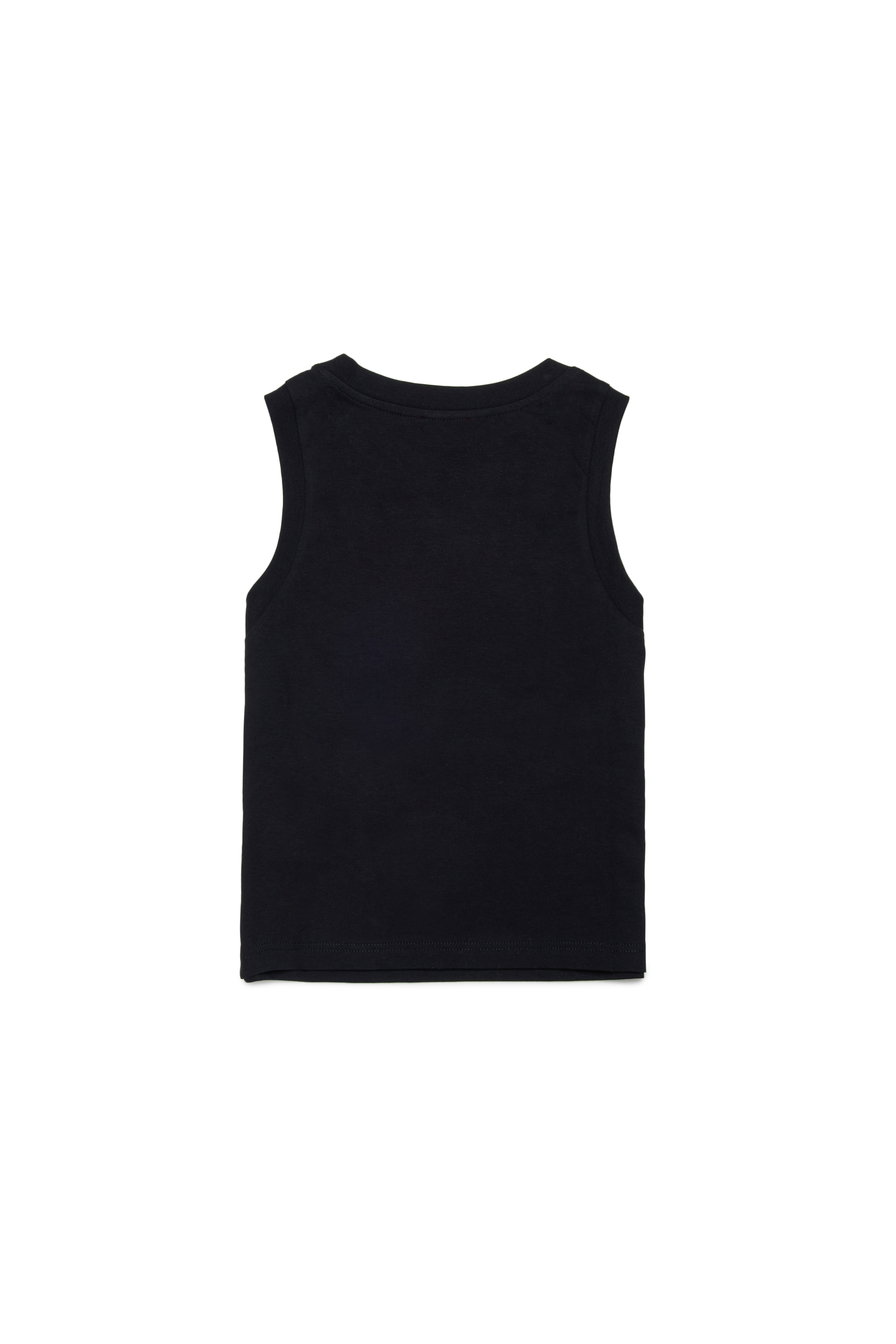 Diesel - MTIARDY, Man's Muscle tee with D logo in Black - 2