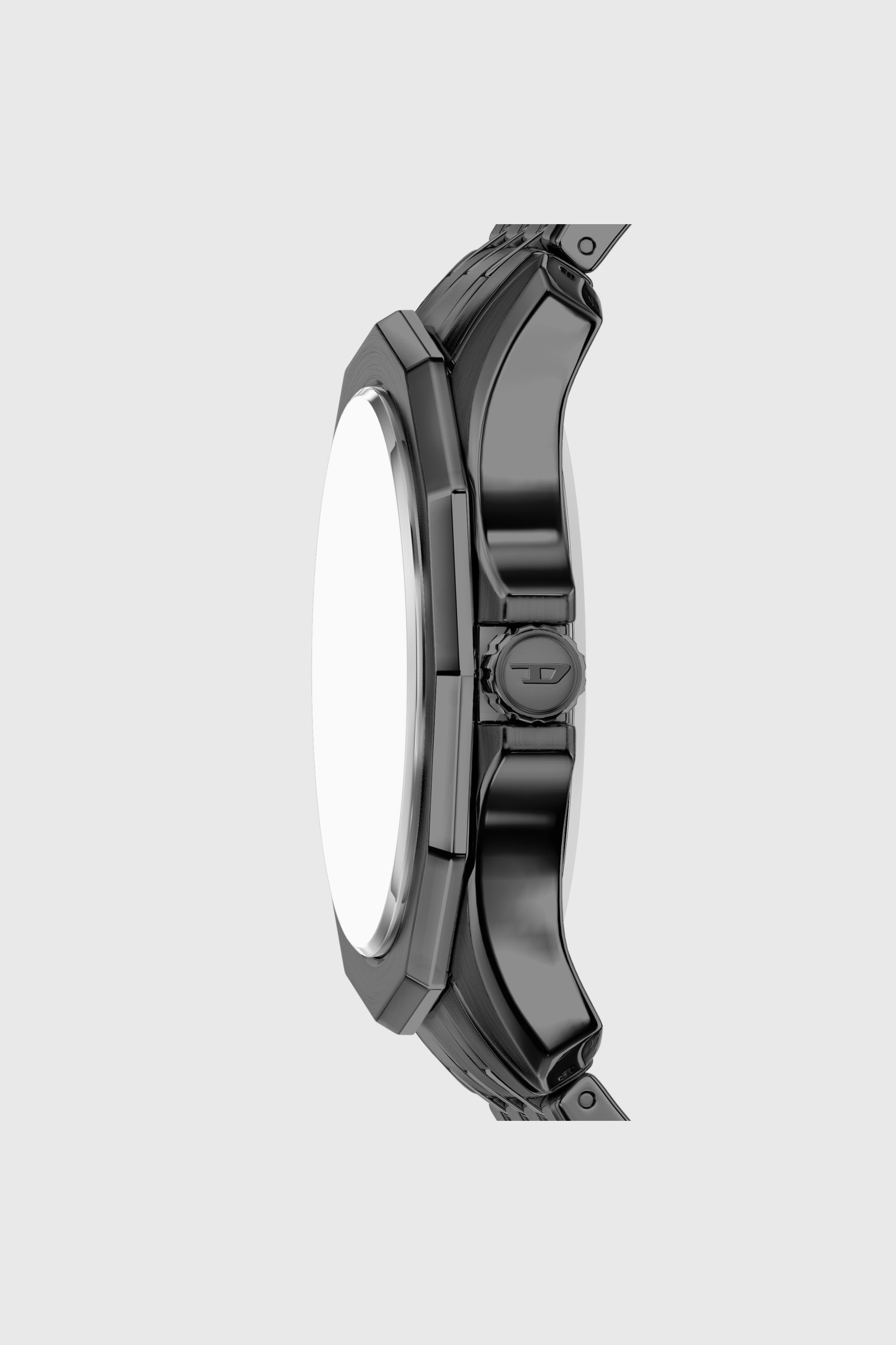 Diesel - DZ2238 WATCH, Man's Stinger gunmetal stainless steel watch in Dark grey - 3