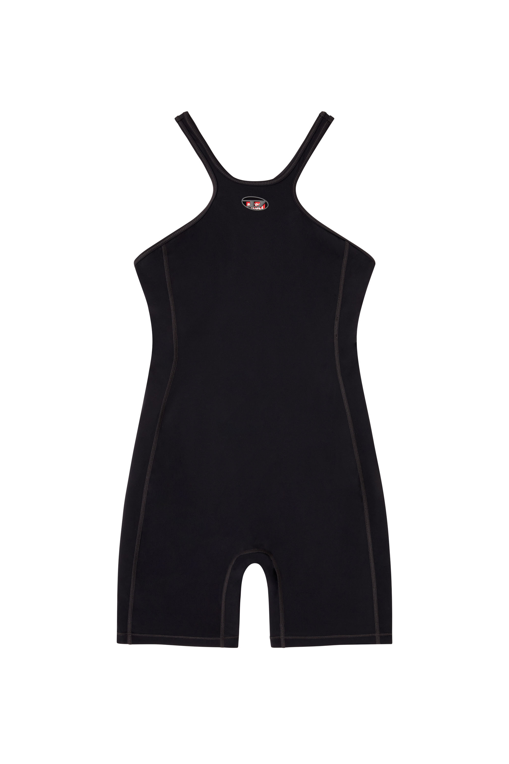 Diesel - NYDIA-UTLT, Woman's Racer back playsuit in Black - 2