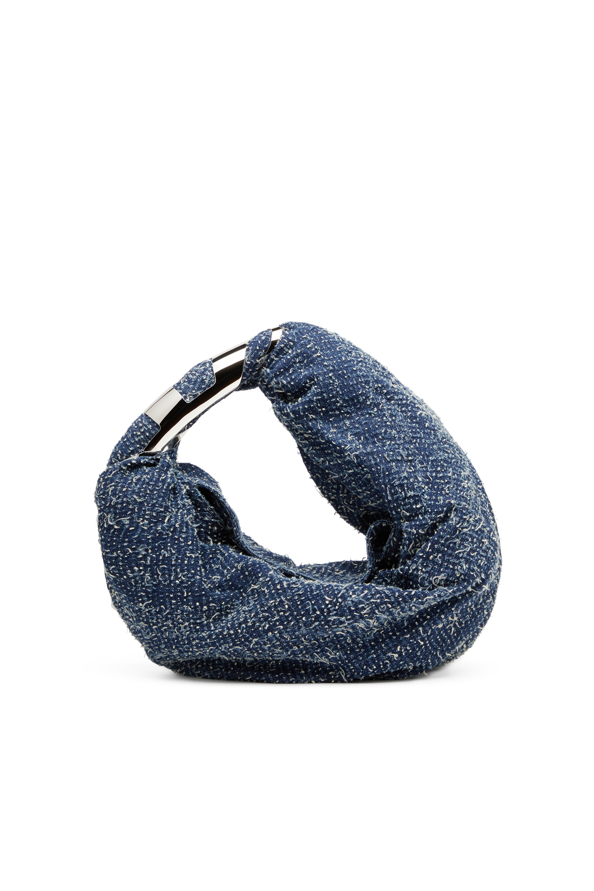 Grab-D S-Hobo bag in bouclé denim