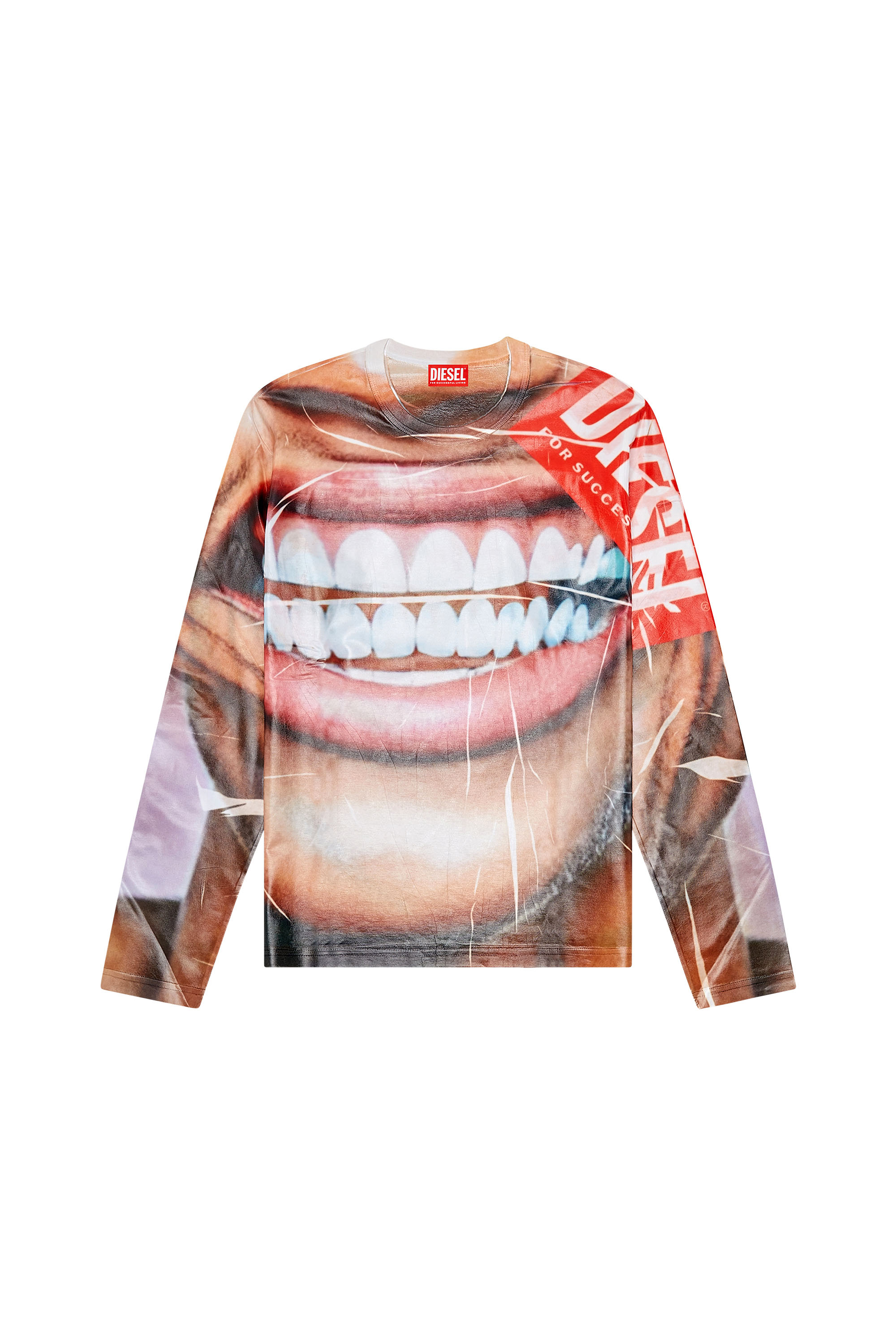 Diesel - T-NIBE-LS, Beige/White - Image 5