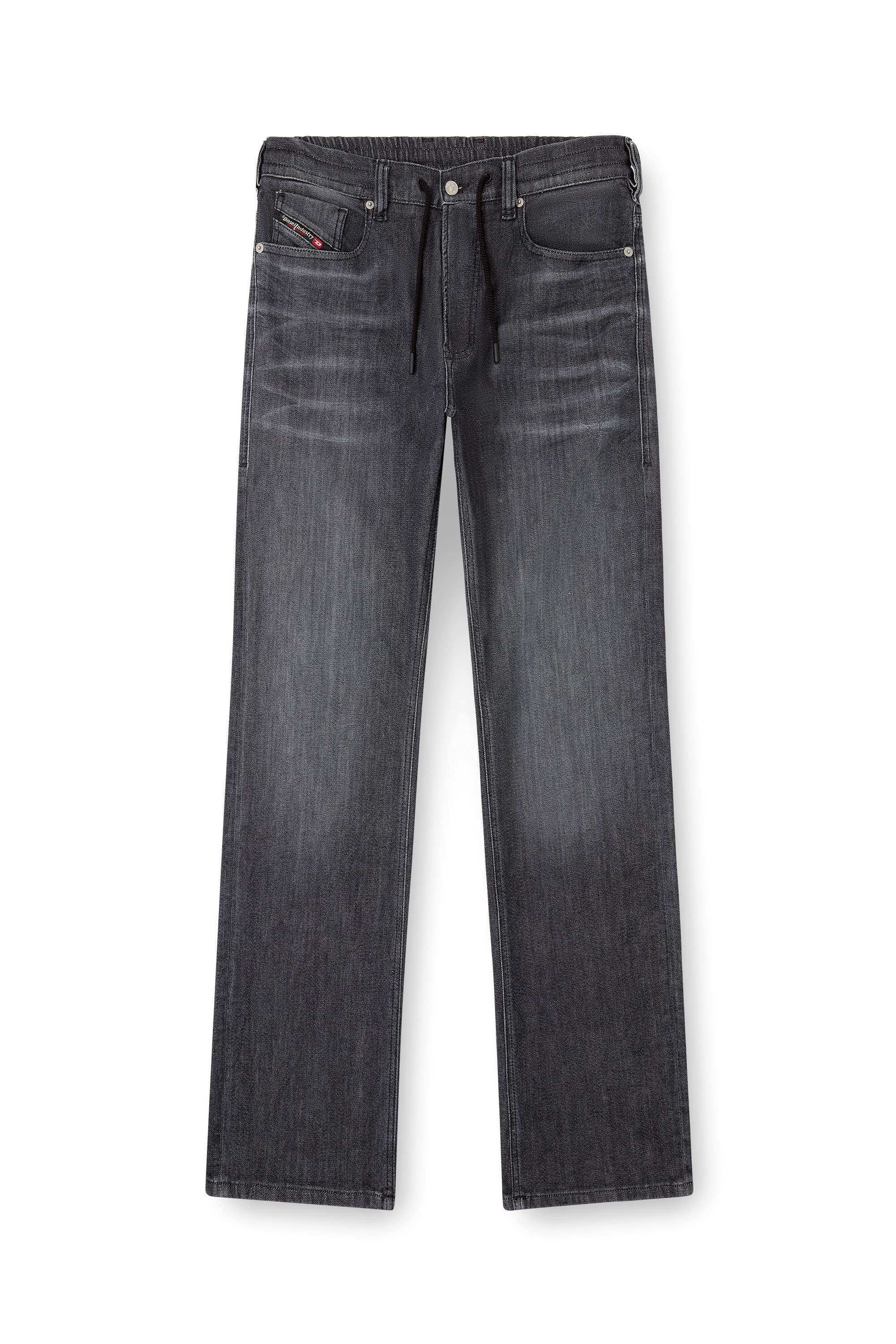 Relaxed 2080 D-Reel Joggjeans® 09M66, Black/Dark grey Diesel - Man's Relaxed 2080 D-Reel Joggjeans® 09M66, Black/Dark grey - 2