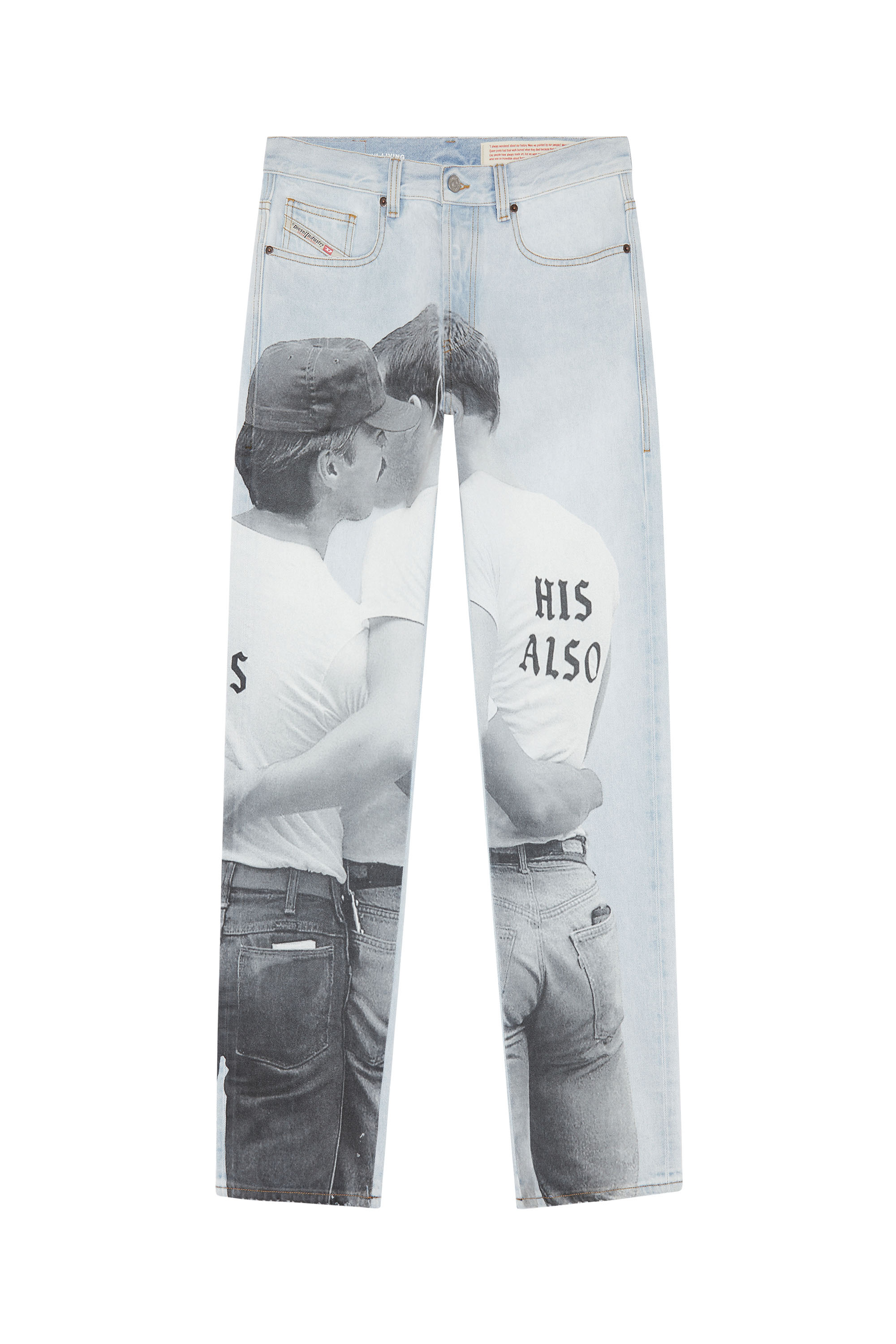 Diesel - Straight Jeans 2010 D-Macs 007U4, Light Blue - Image 3