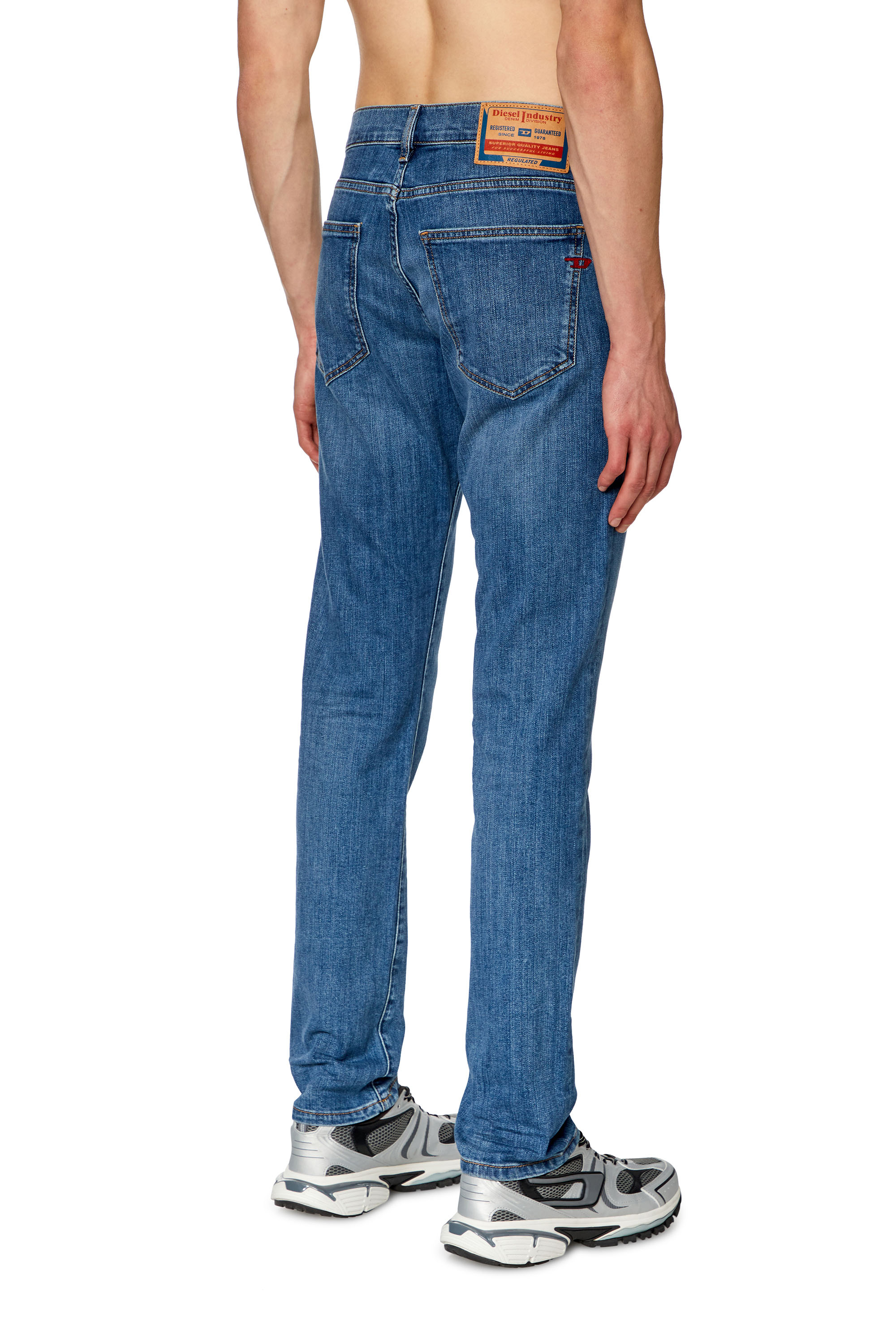 Diesel - Man Slim Jeans 2019 D-Strukt 0KIAL, Light Blue - Image 2