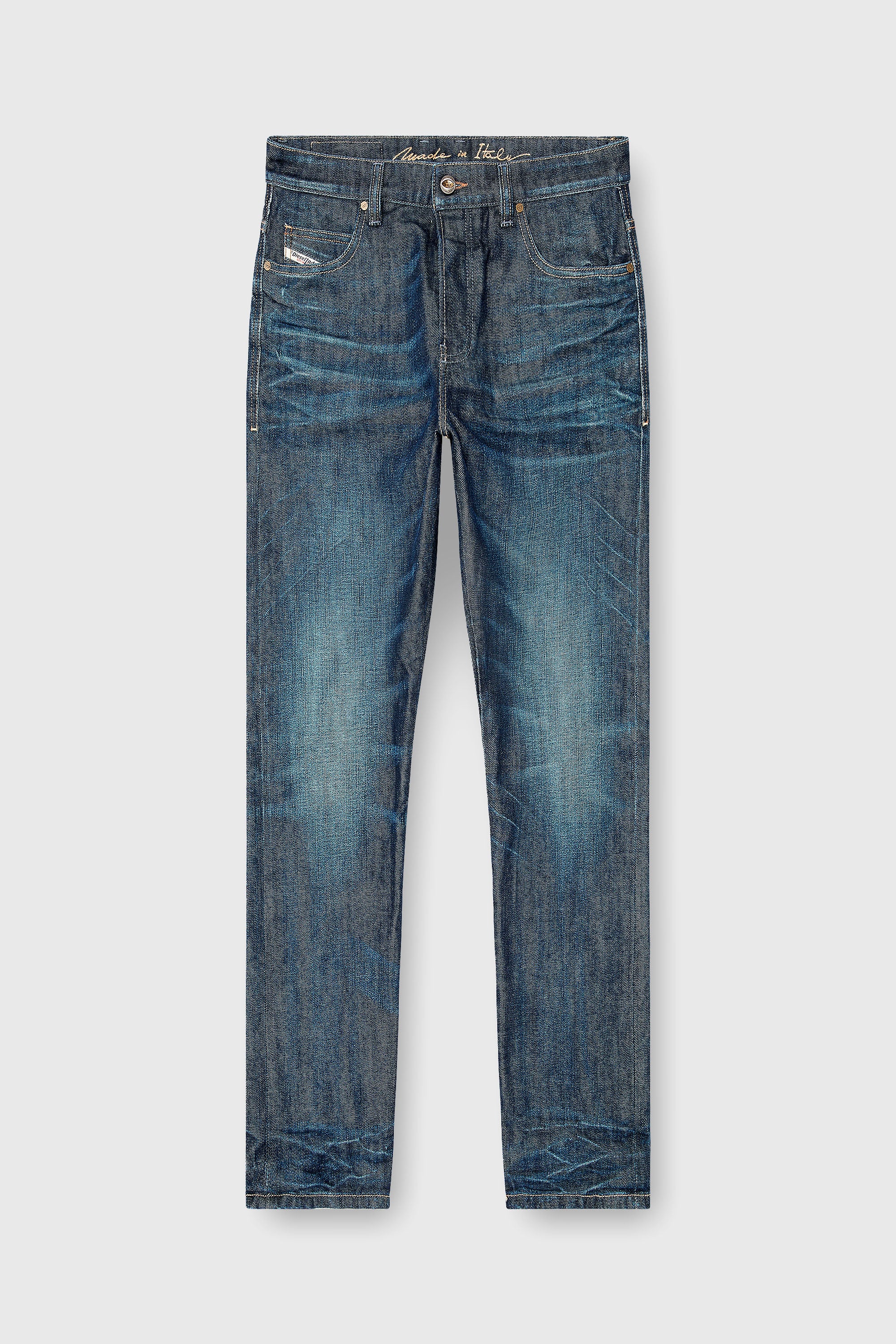 Diesel - Man's Slim Jeans 1993 D-Vyl 09Q04, Dark Blue - 2